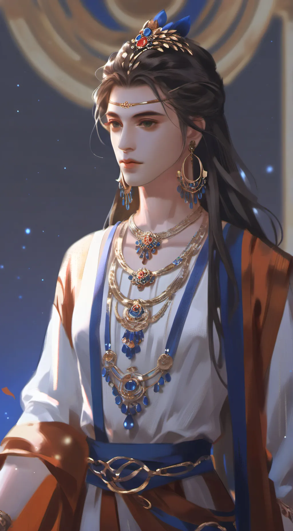 ai character: king 👑 background