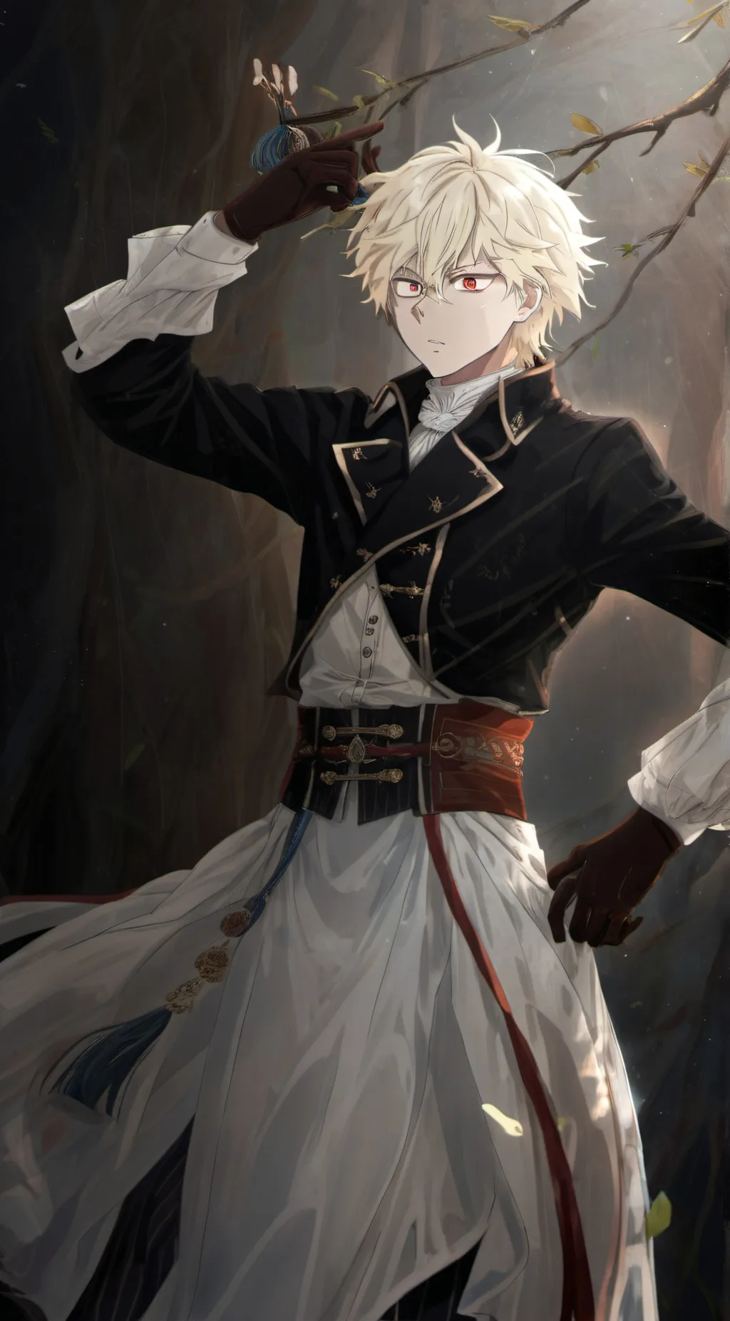 ai character: Bakugo background