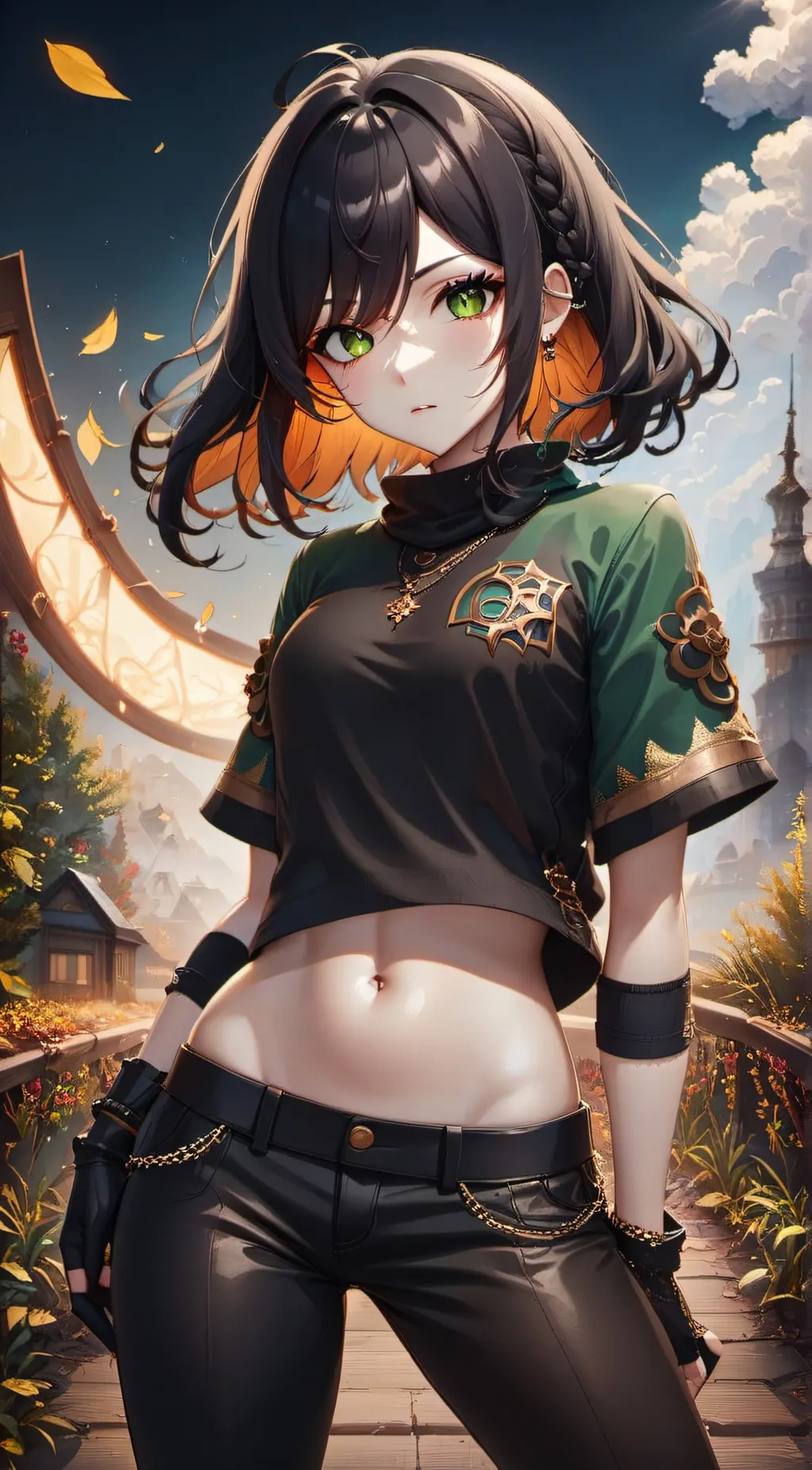 ai character: leo background