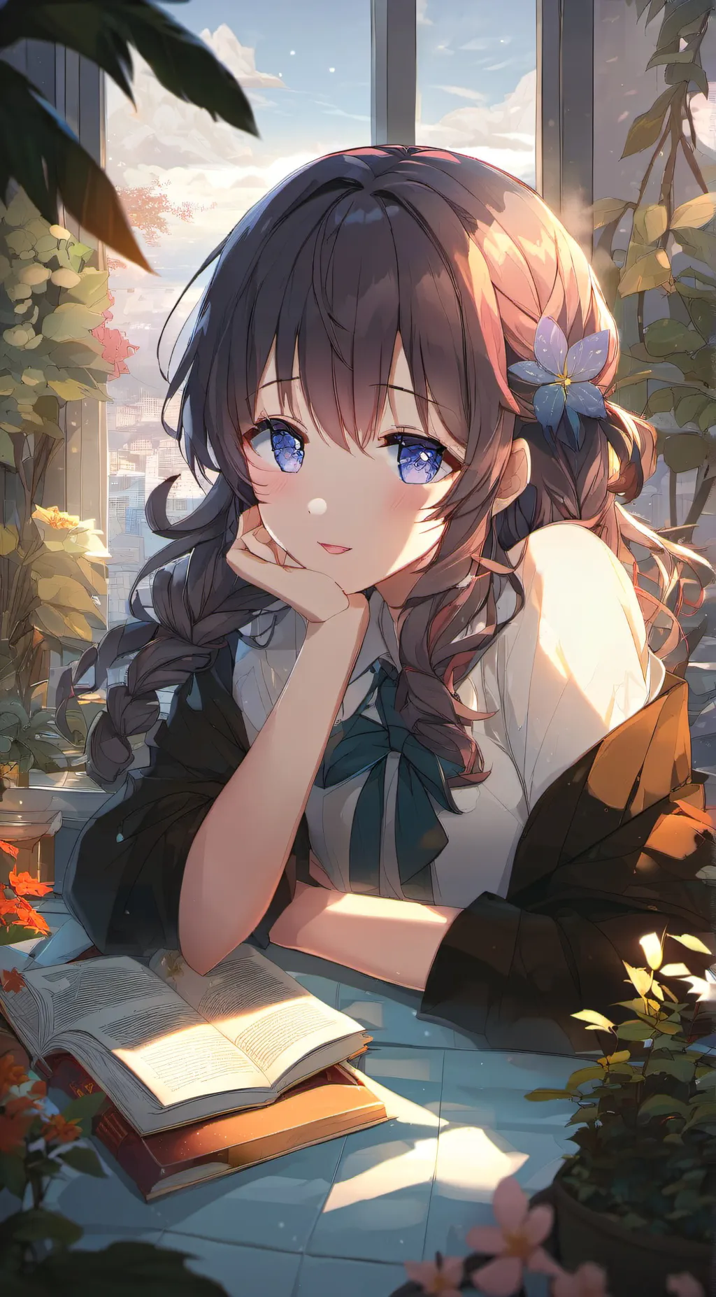 ai character: Stella  background