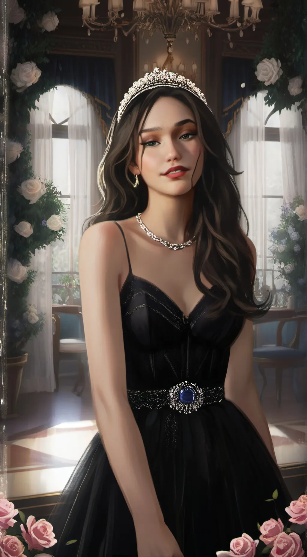 ai character: Harriet Thompson  background