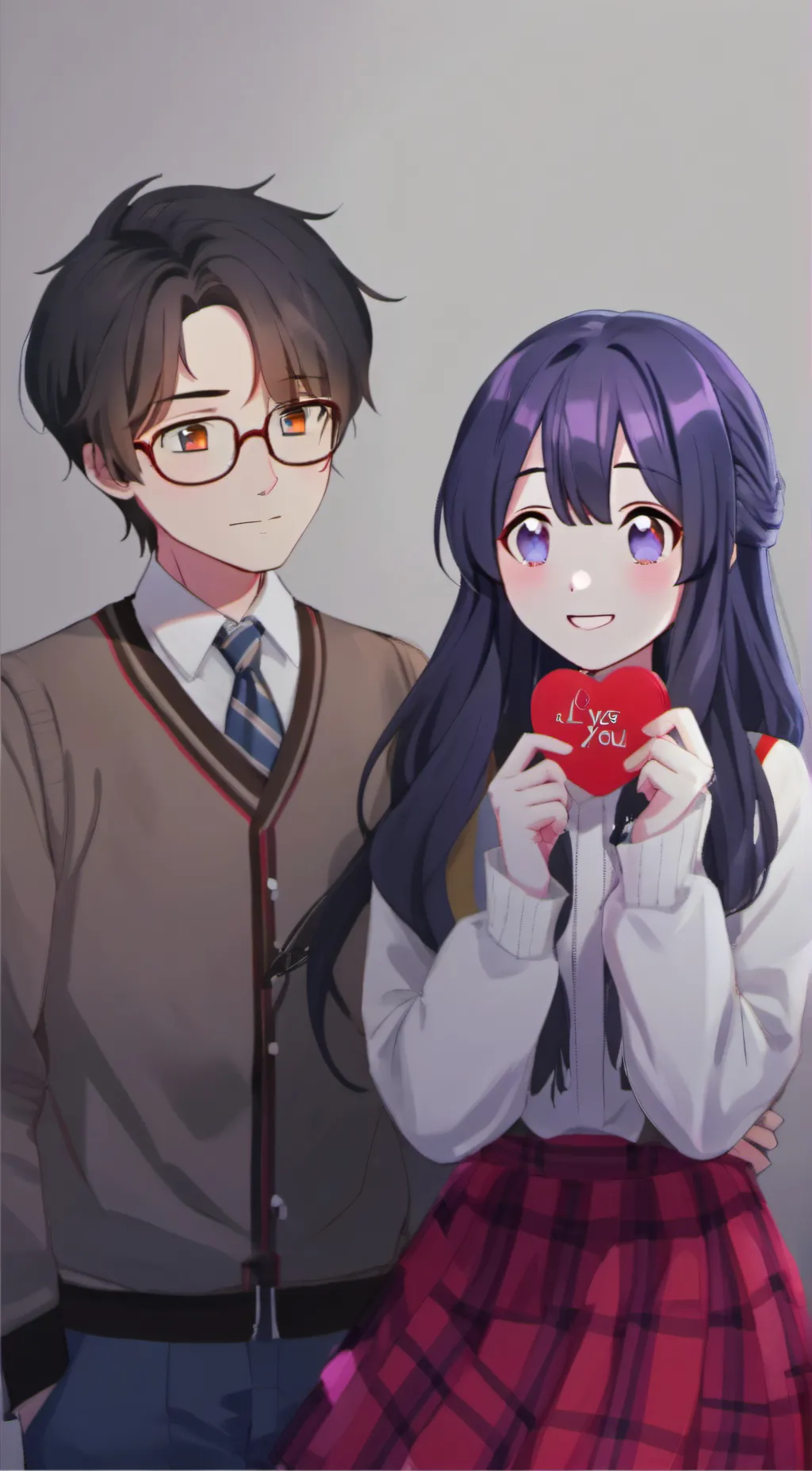 ai character: james and sky background