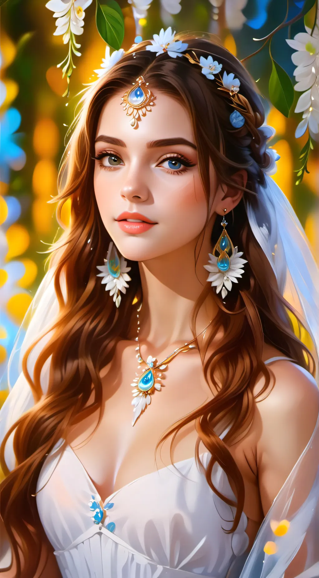 ai character: Princess Evelyn background