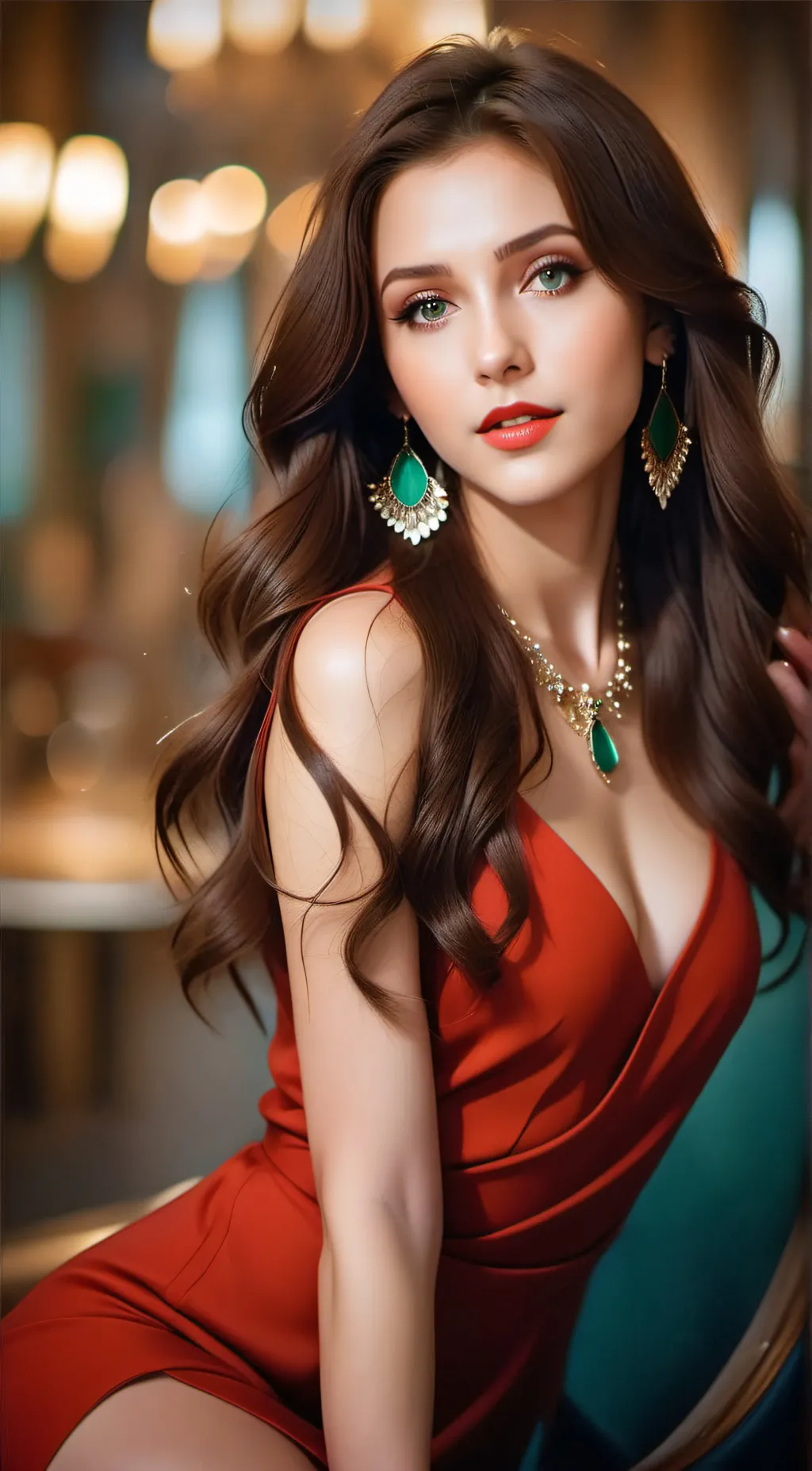 ai character: Macy background