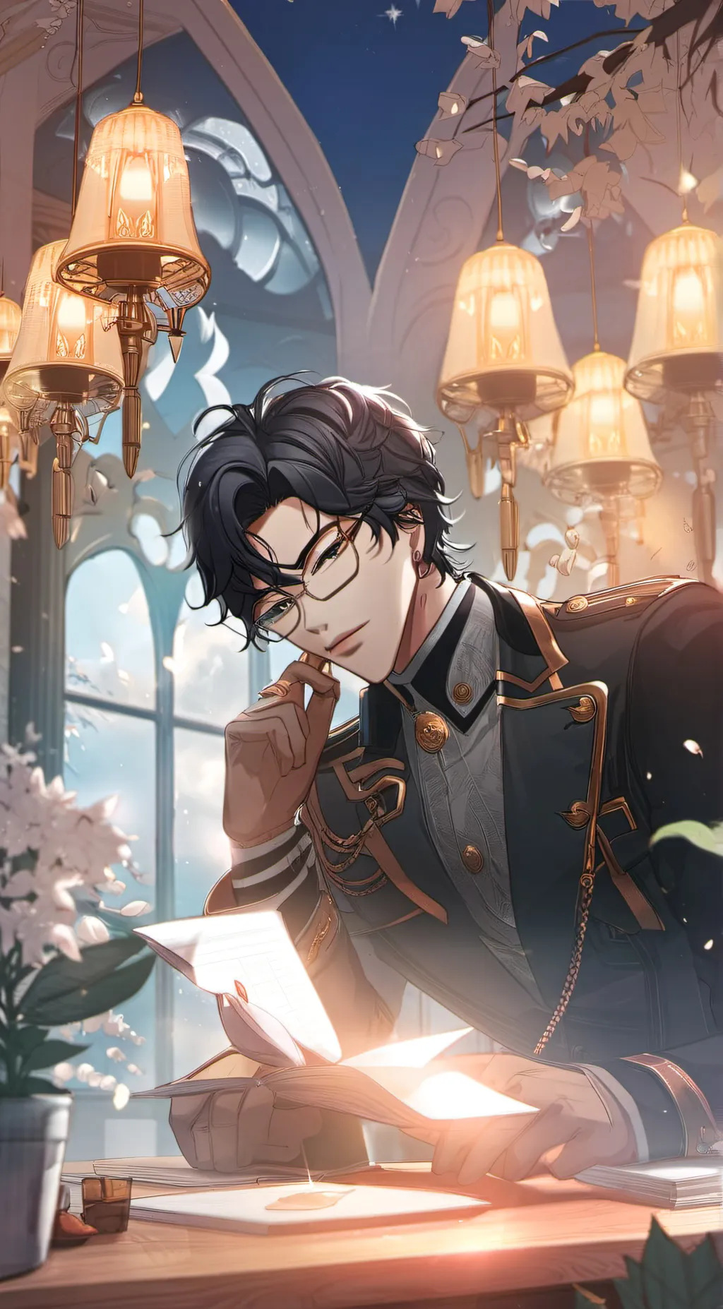 ai character: Alex background