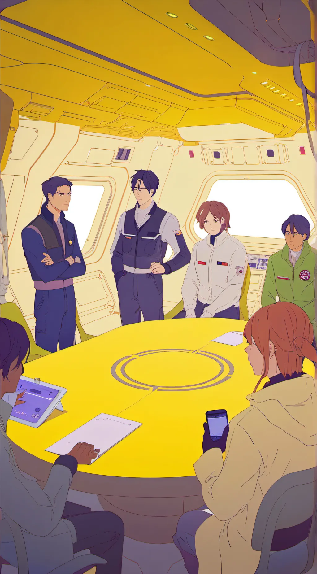 ai character: among us background