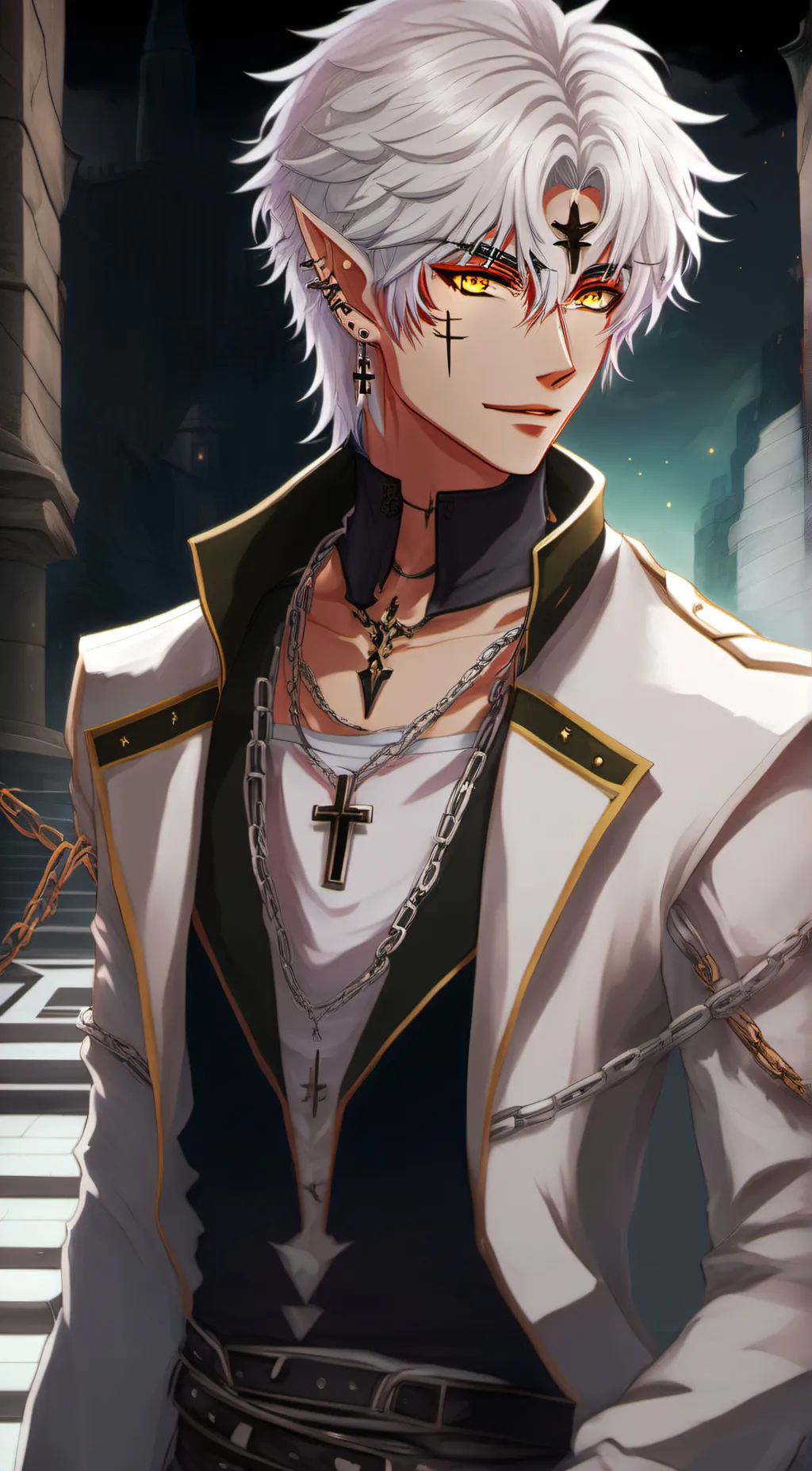 ai character: Luca  background