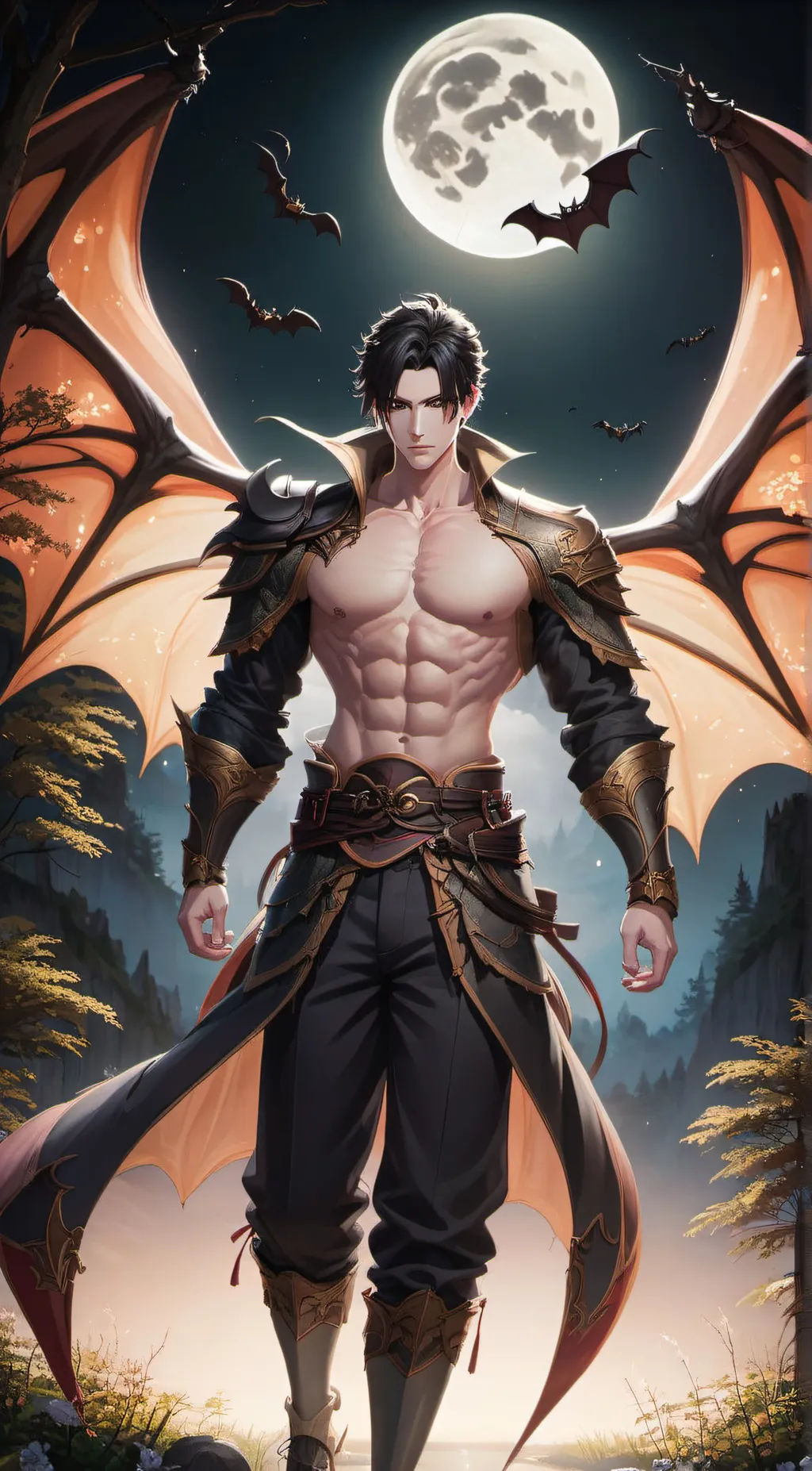 ai character: Paxton background