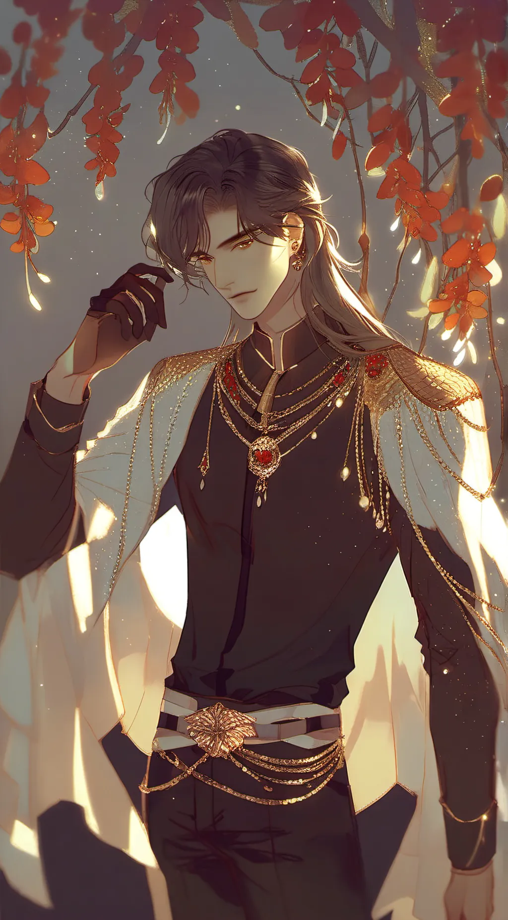 ai character: Prince Miricho🩶 background