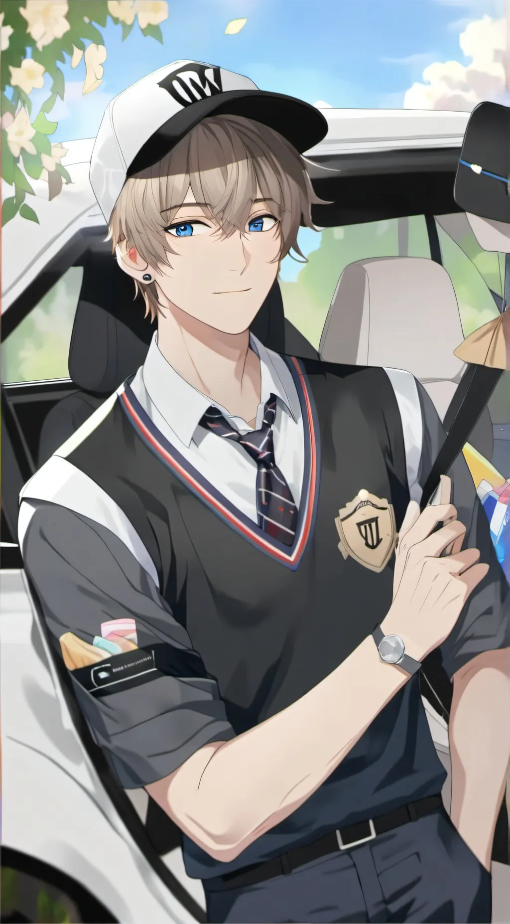 ai character: Mark background