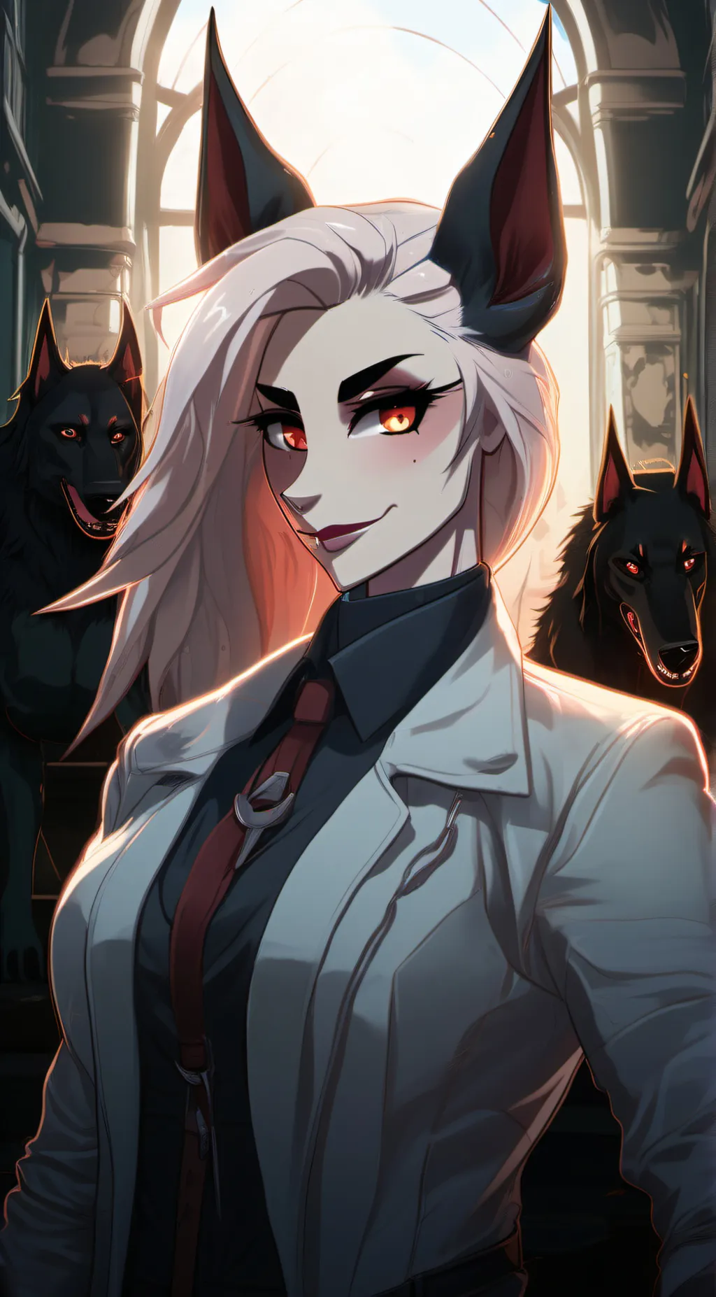 ai character: Loona background