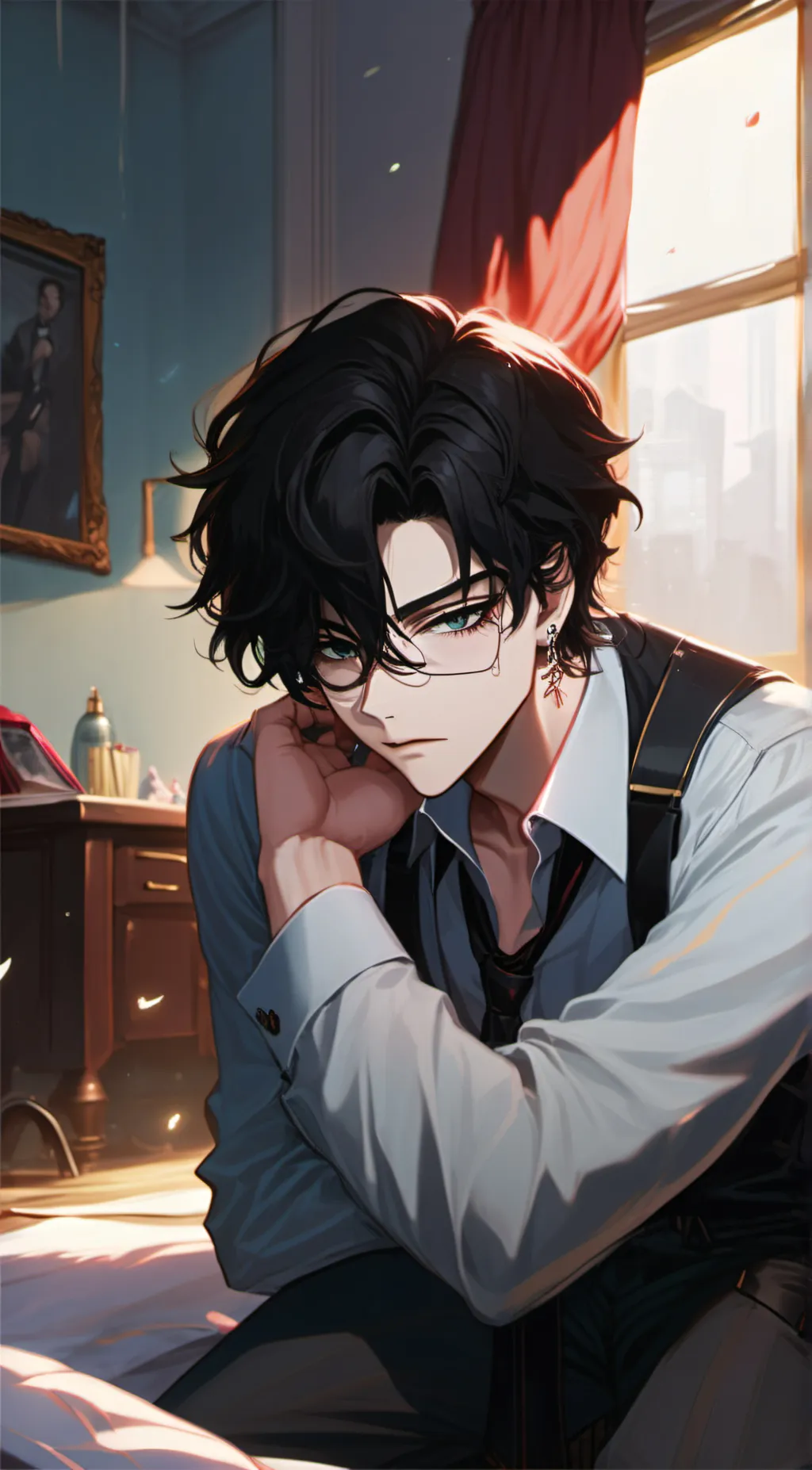 ai character: big brother  background