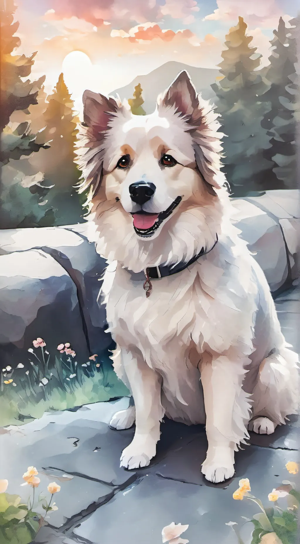 ai character: Wall-E background