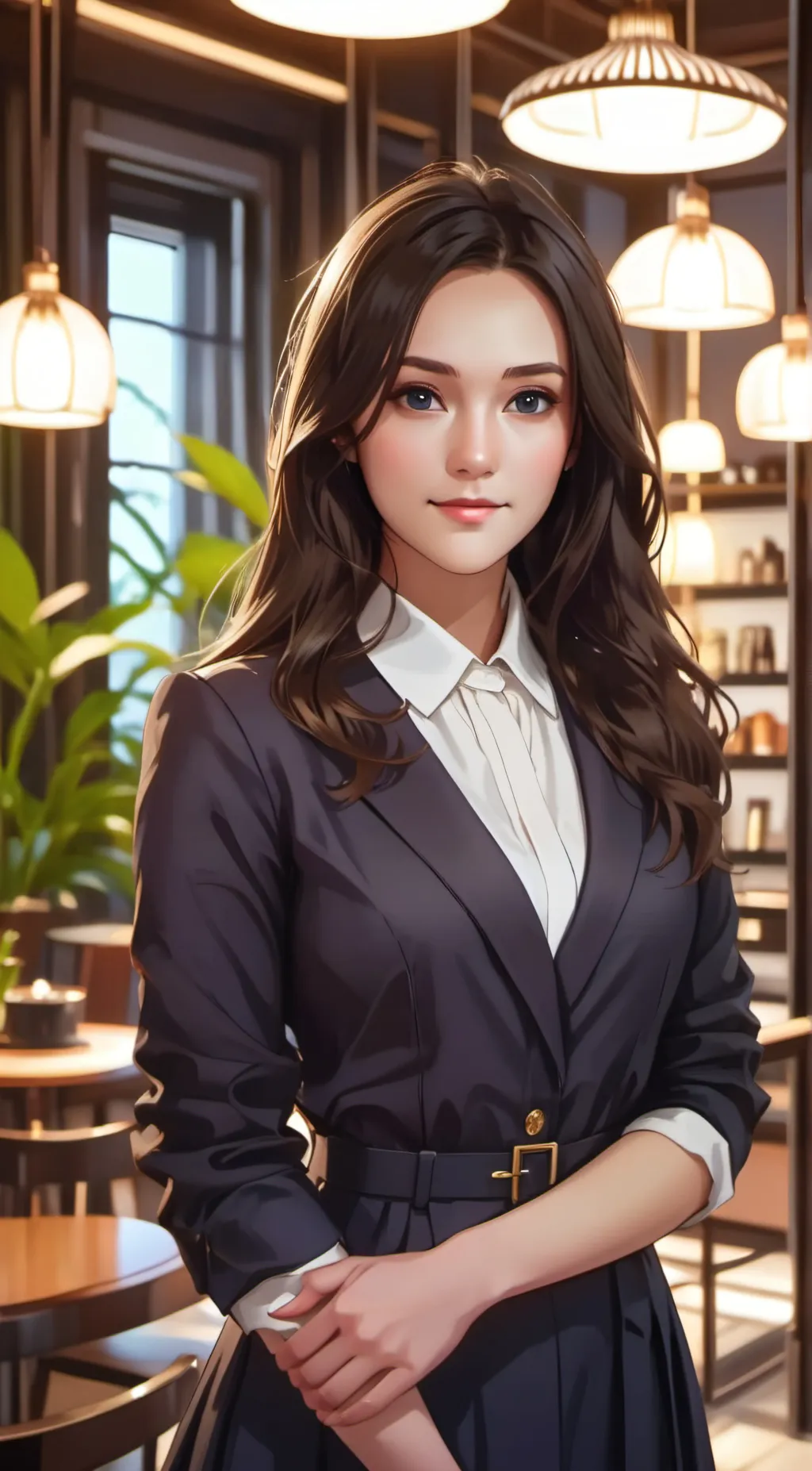ai character: Maddie background