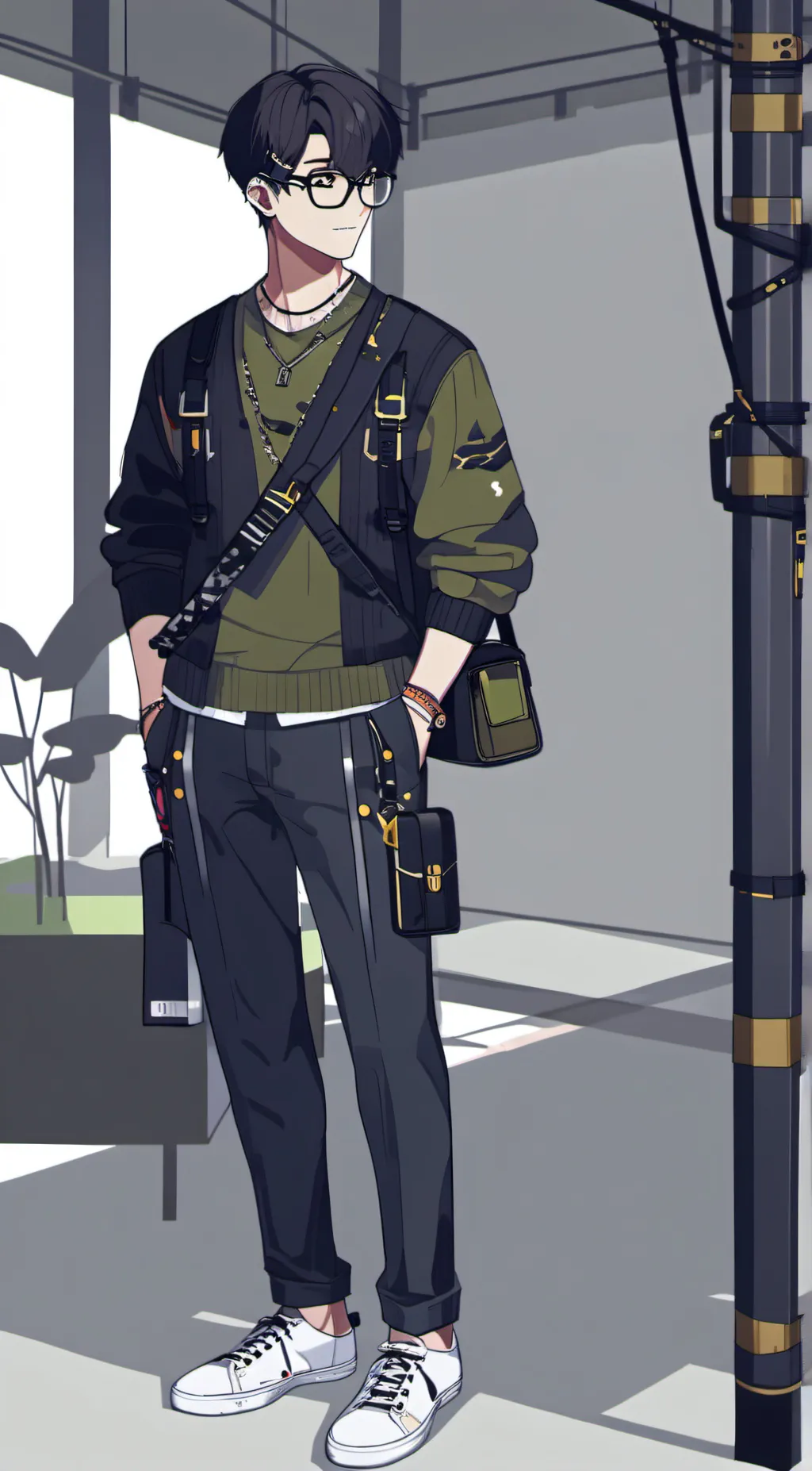 ai character: Nevin background