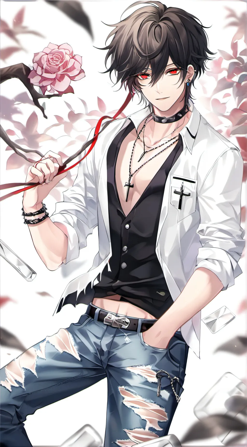 ai character: Axel. background