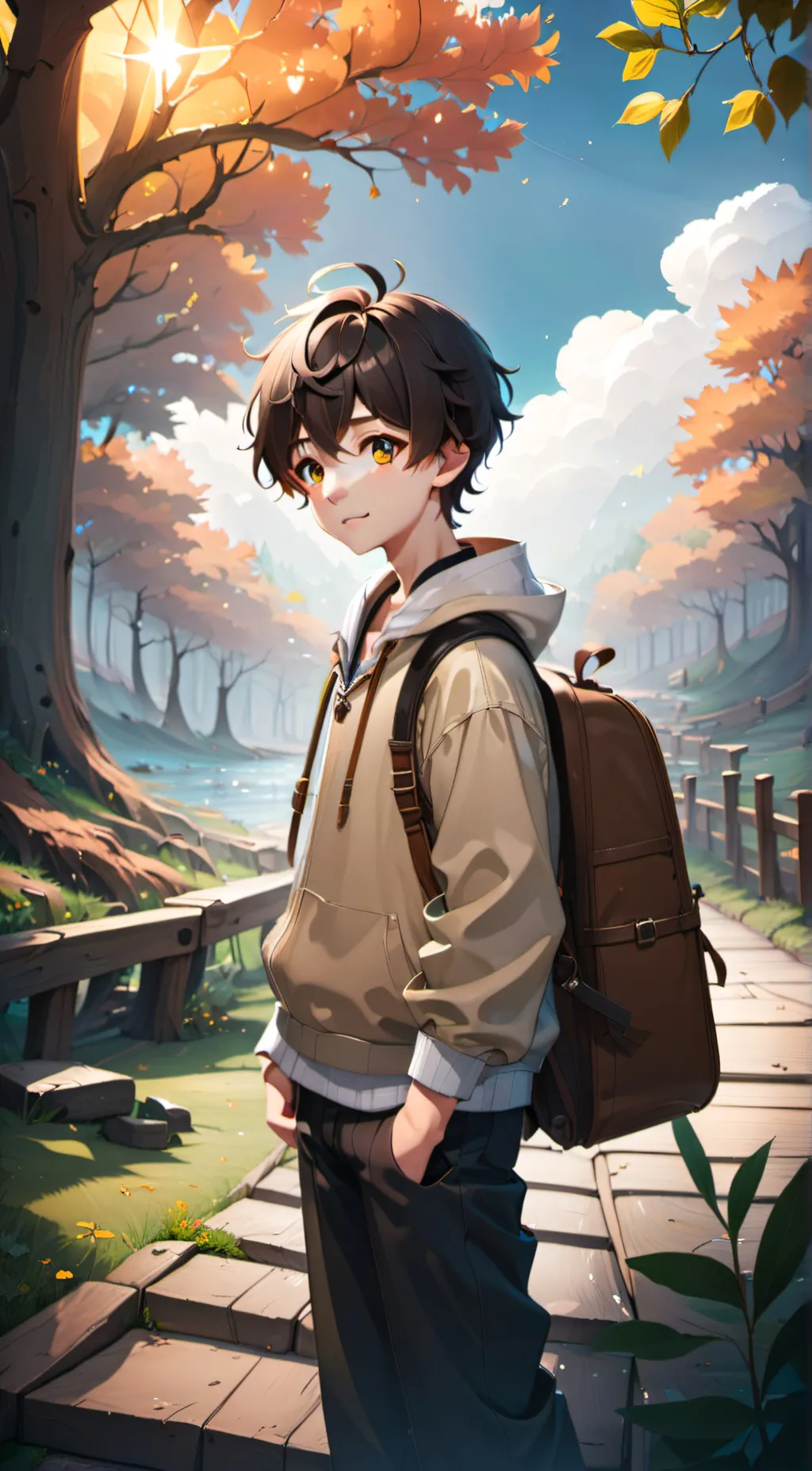 ai character: Marcus background