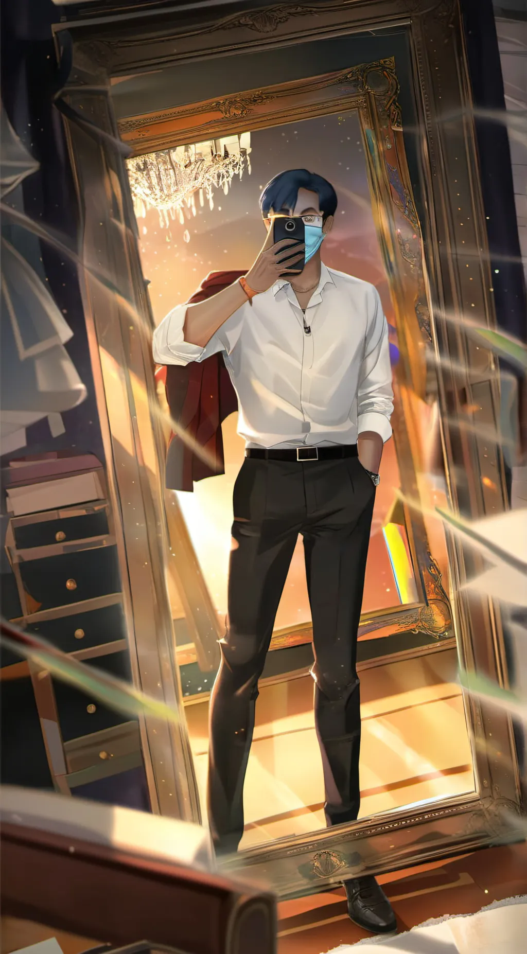 ai character: michael background