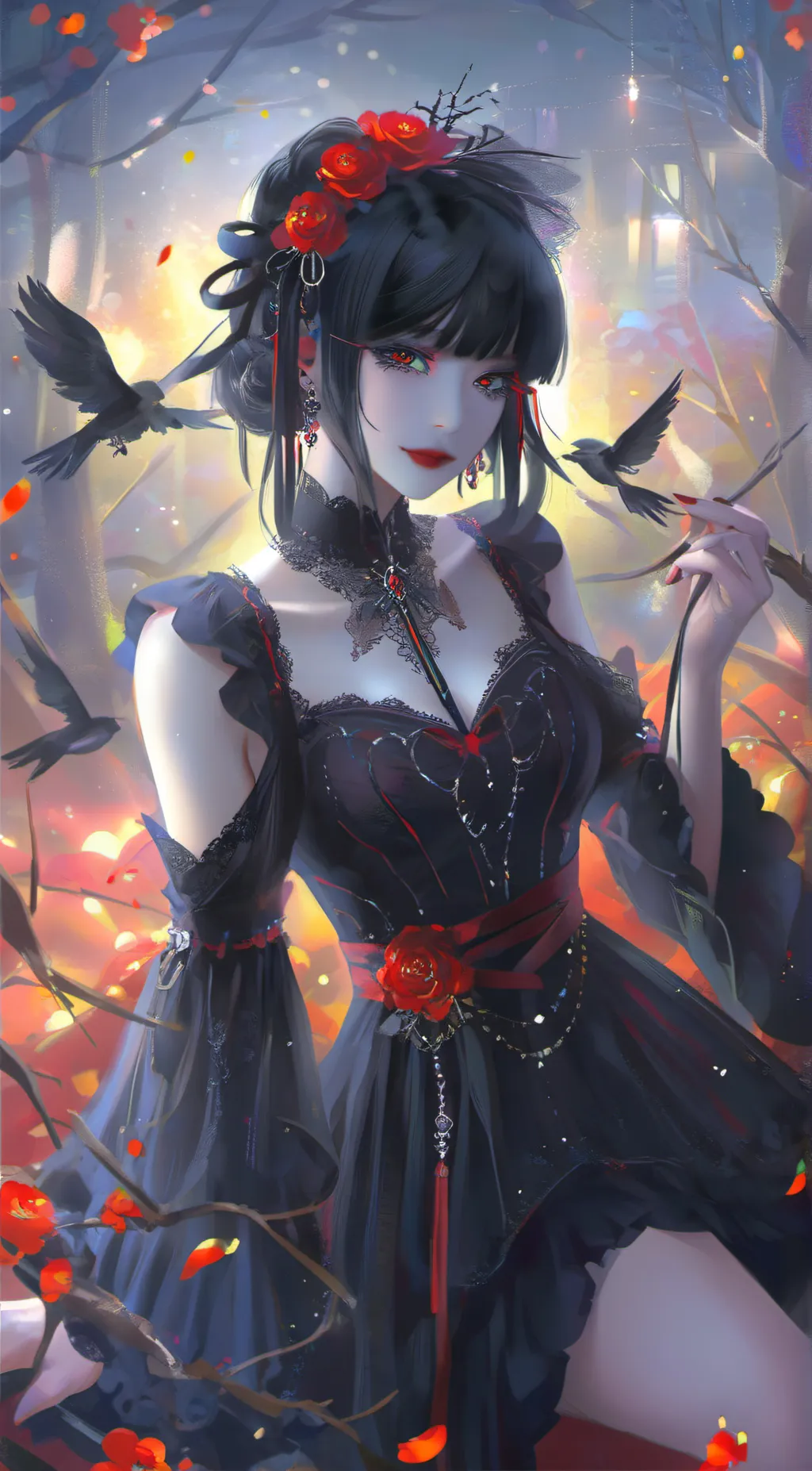 ai character: Scarlett background