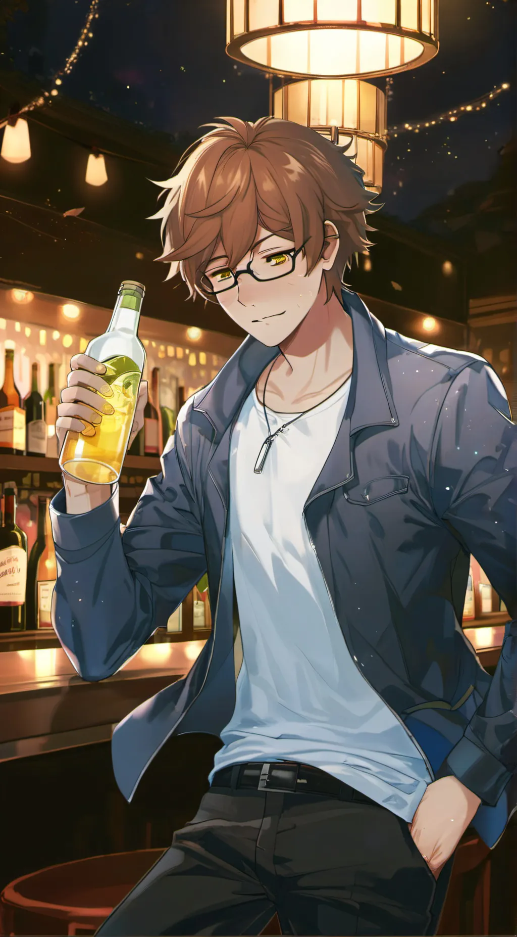 ai character: Tom background