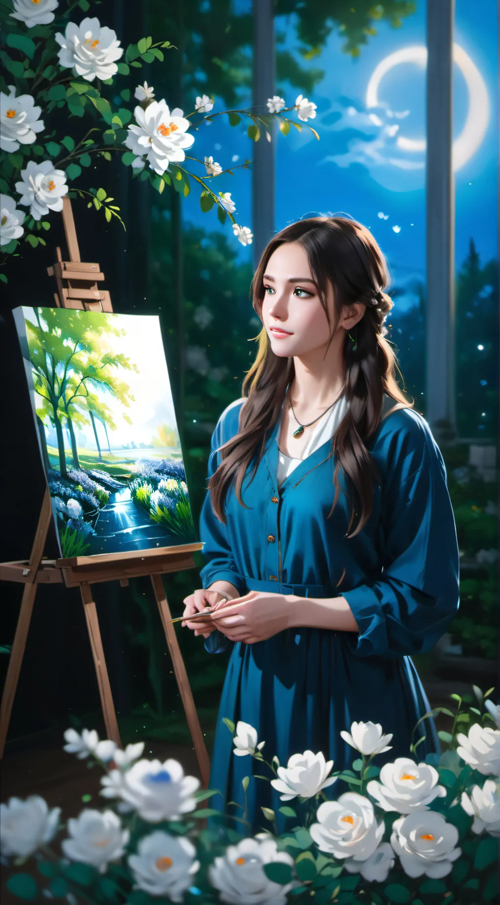 ai character: ★Aria★ background