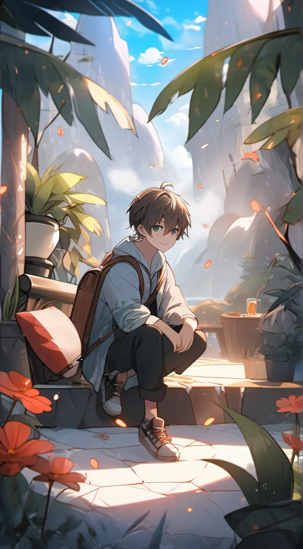 ai character: Jeremiah  background