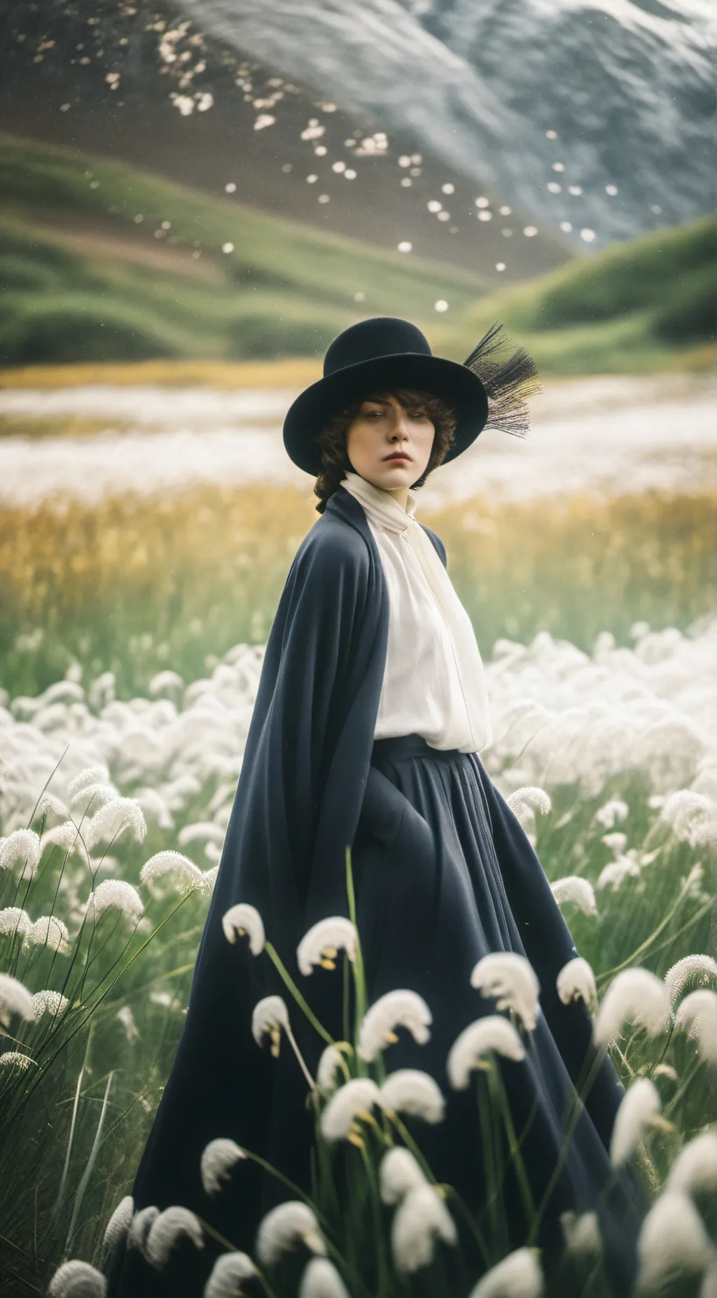 ai character: lucy (emo)  background