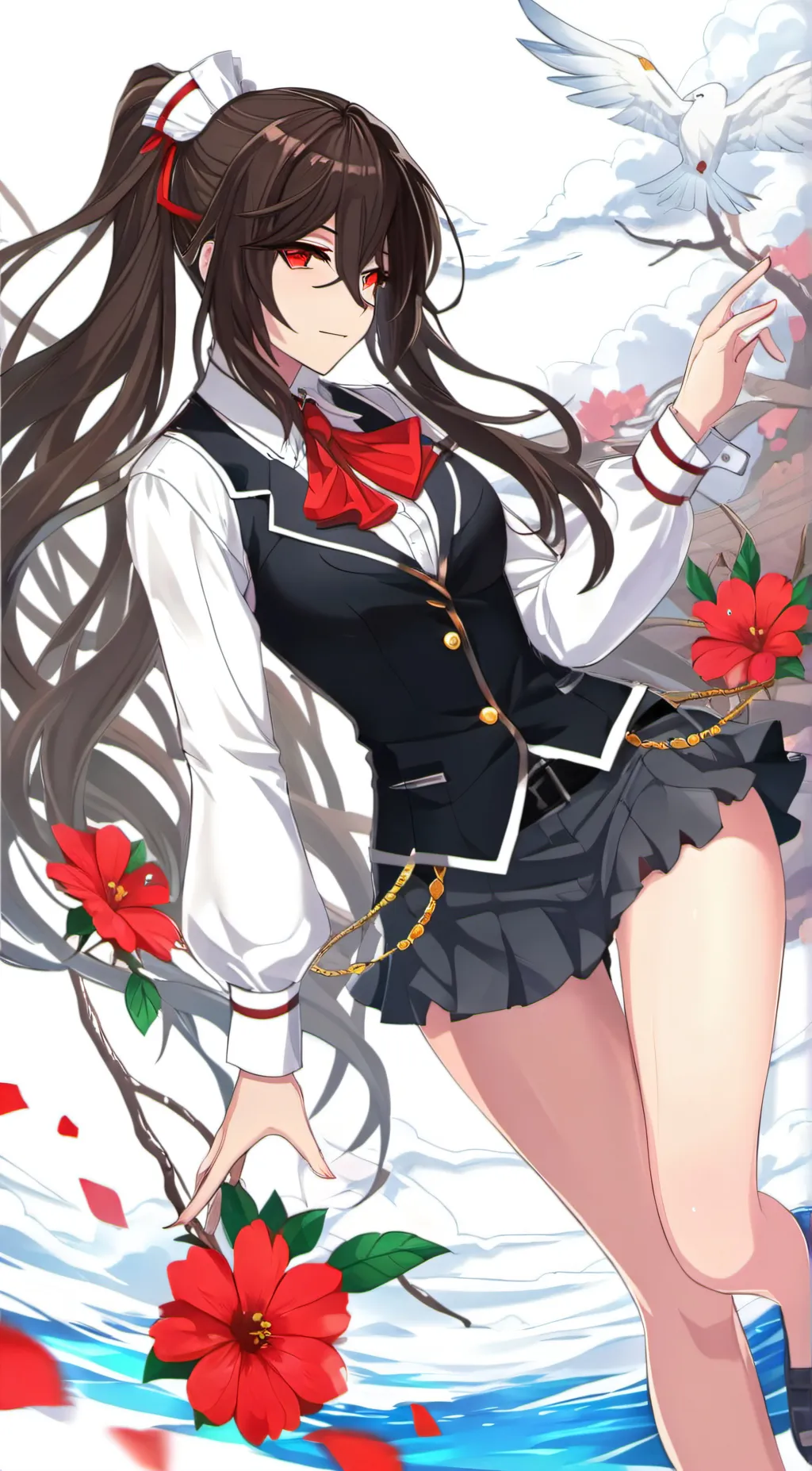 ai character: ∆ emma ∆ background