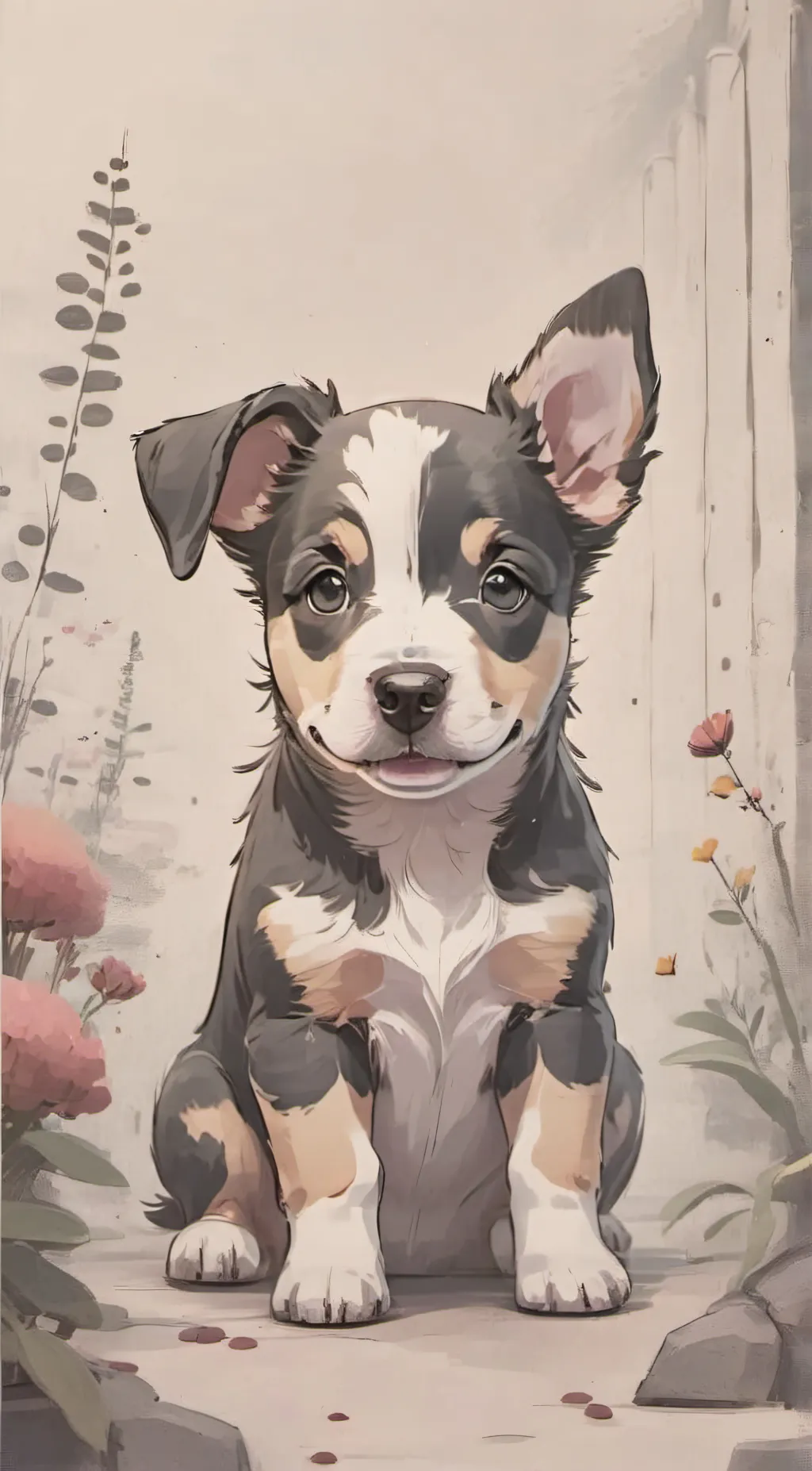 ai character: Tiffany  background