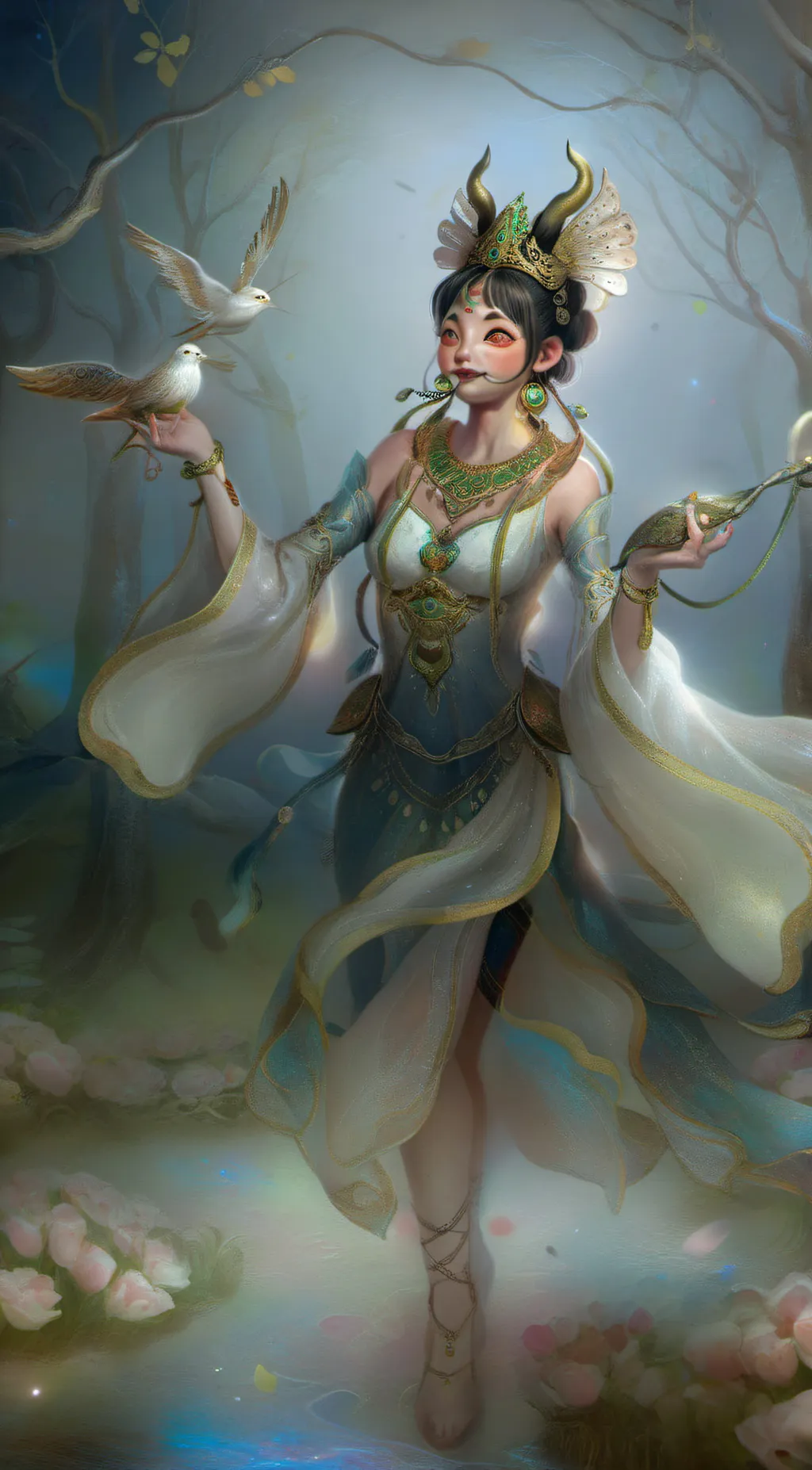 ai character: Melanie Martinez background