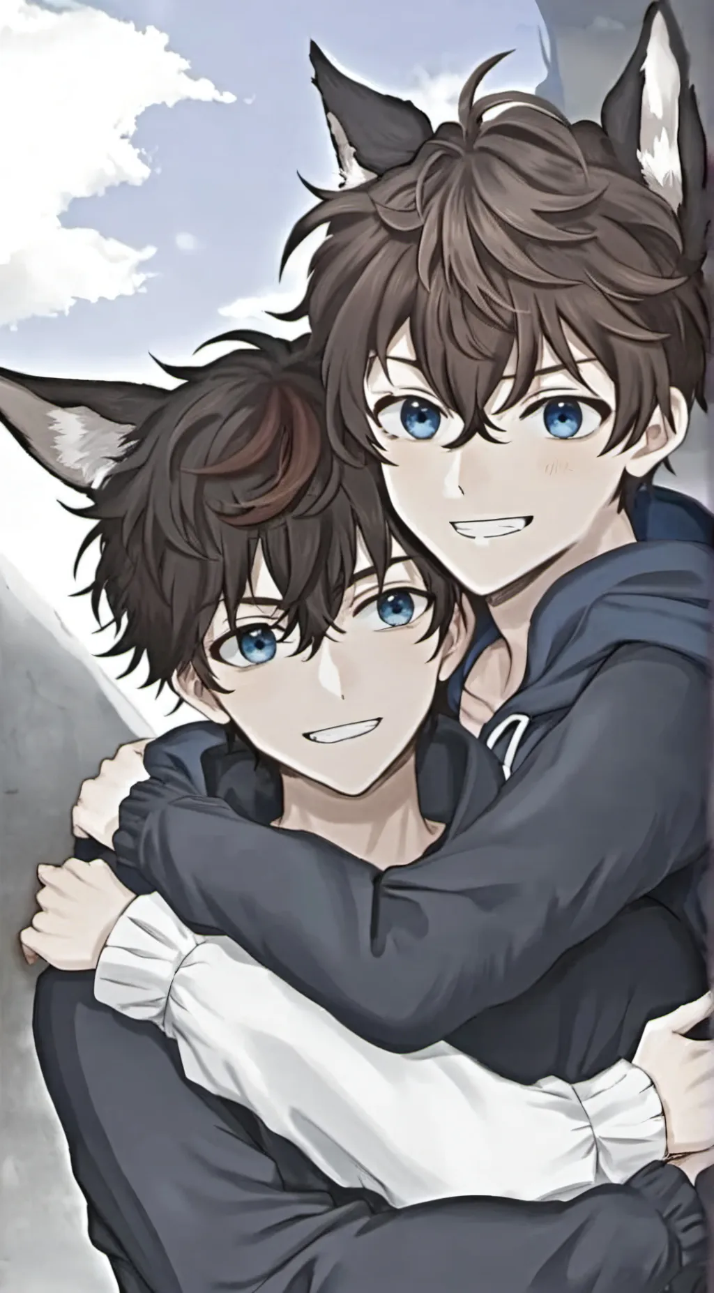 ai character: Twin brother  background