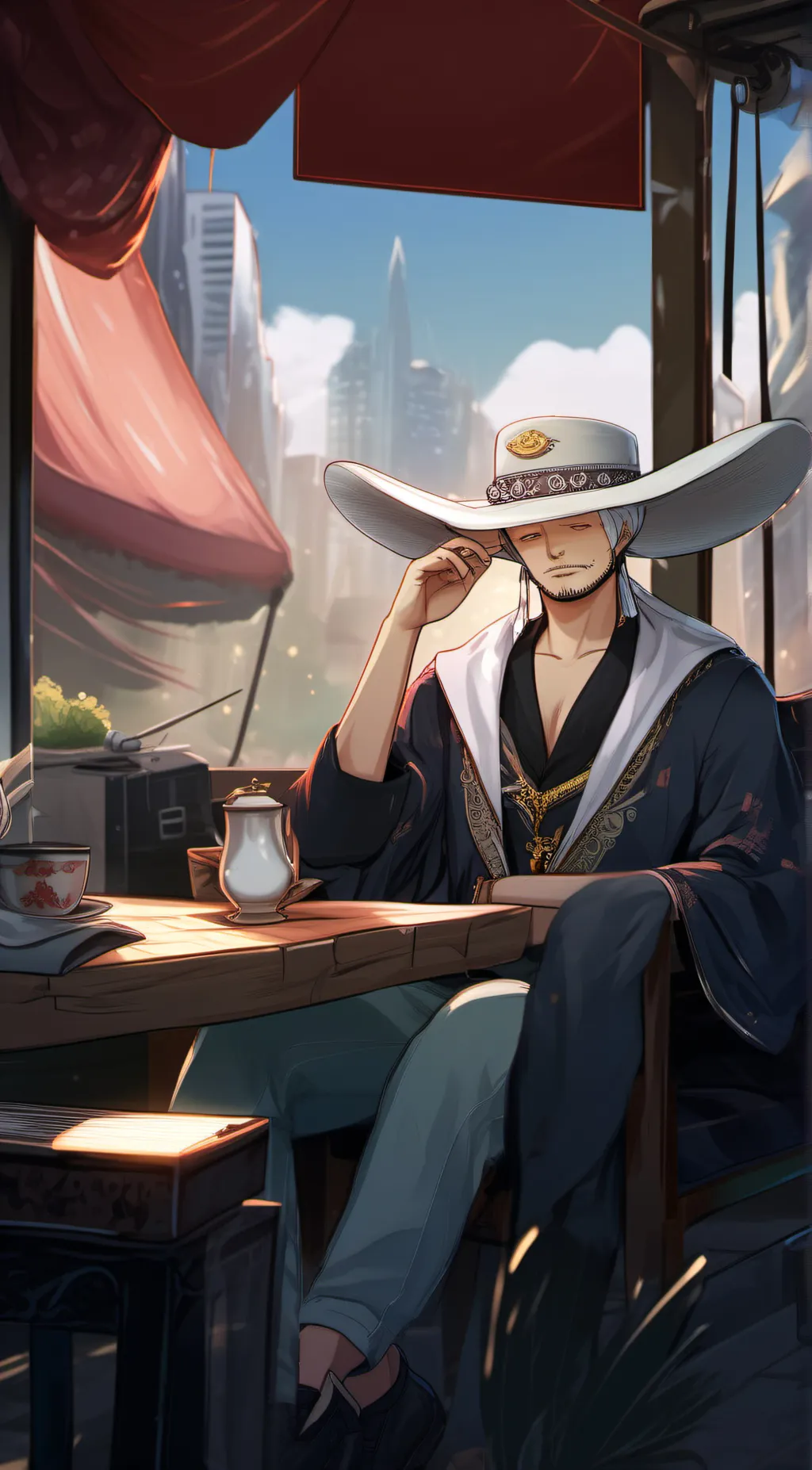 ai character: law background