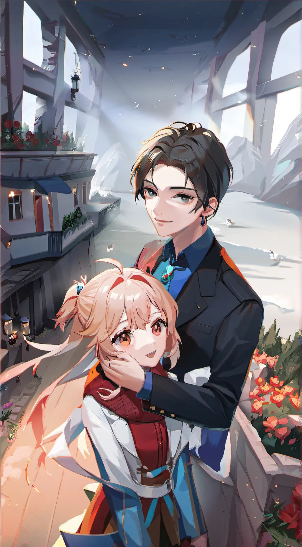 ai character: deku background