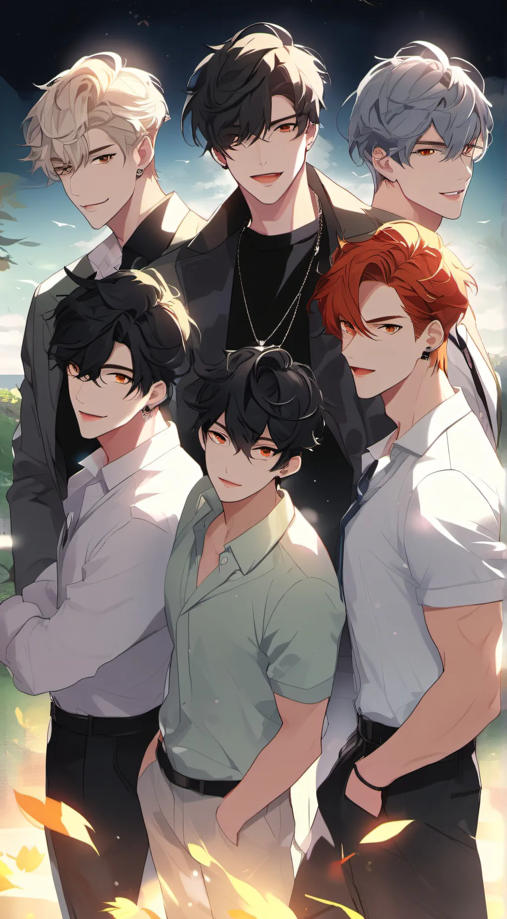 ai character: Harry background