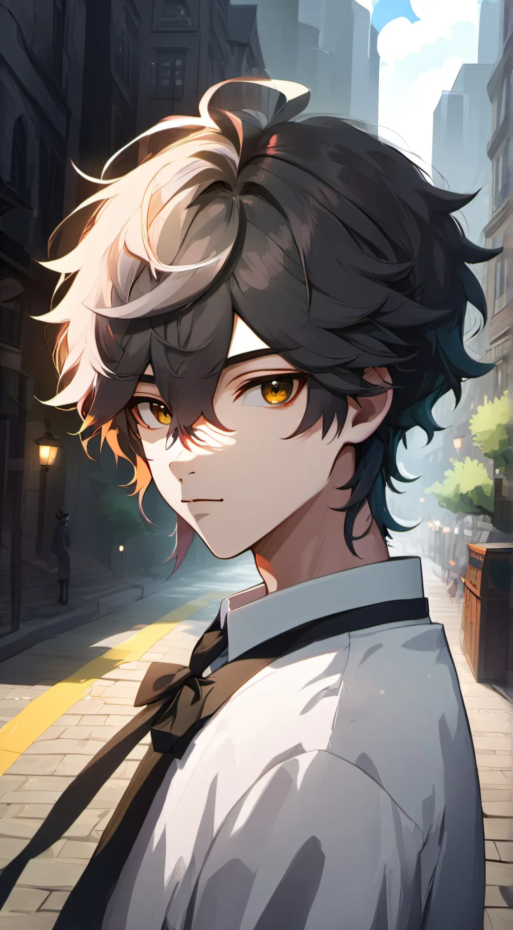 ai character: Miguel  background