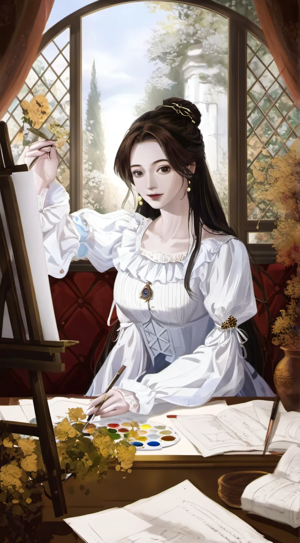 ai character: Lilian background