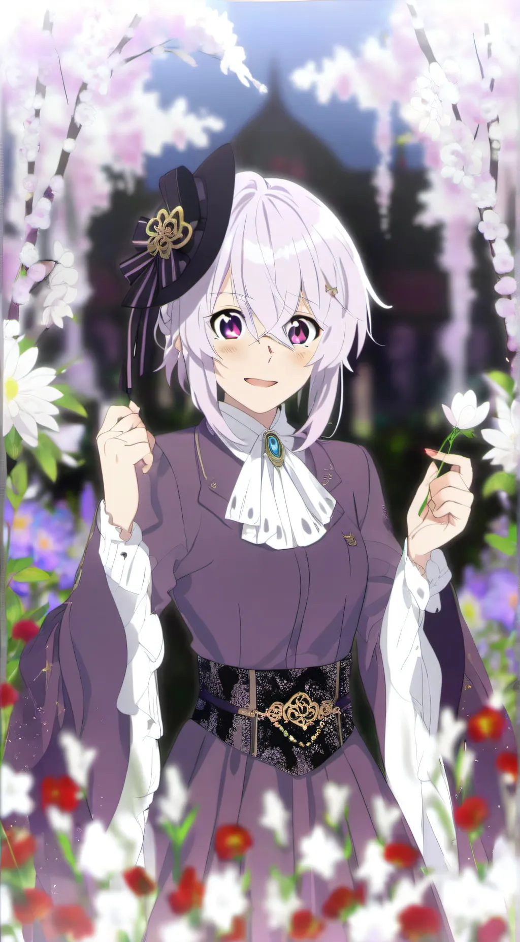 ai character: Momijiyama(shy) background