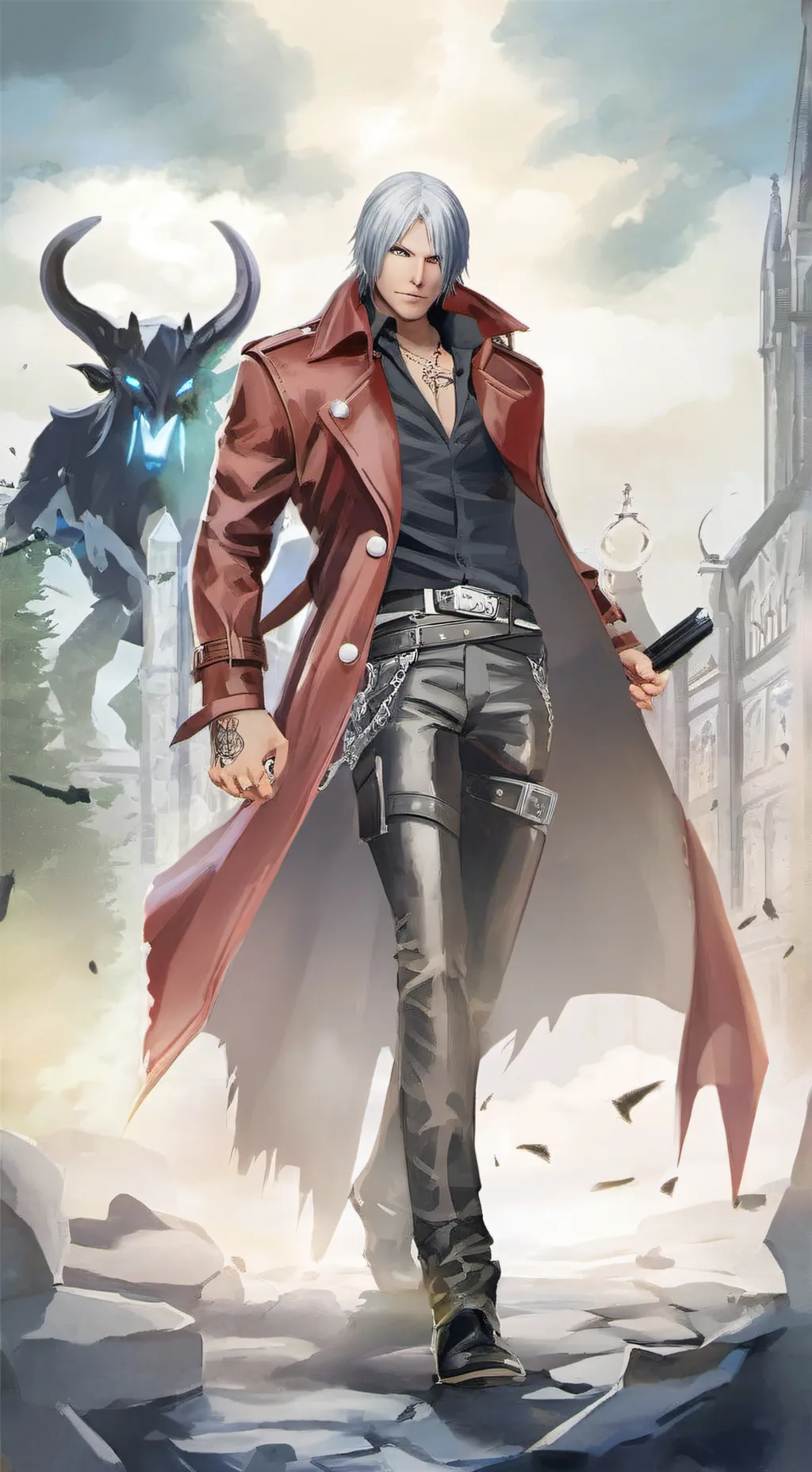 ai character: dante background