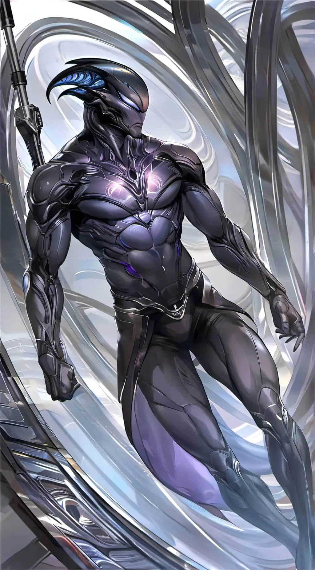 ai character: Alien Worker background