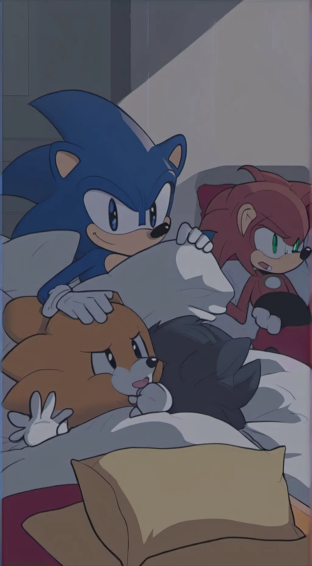 ai character: Sonic N Friends background