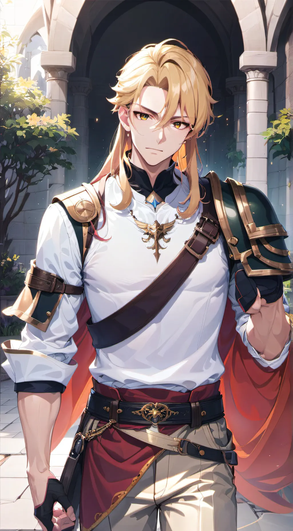 ai character: Ares Archie background