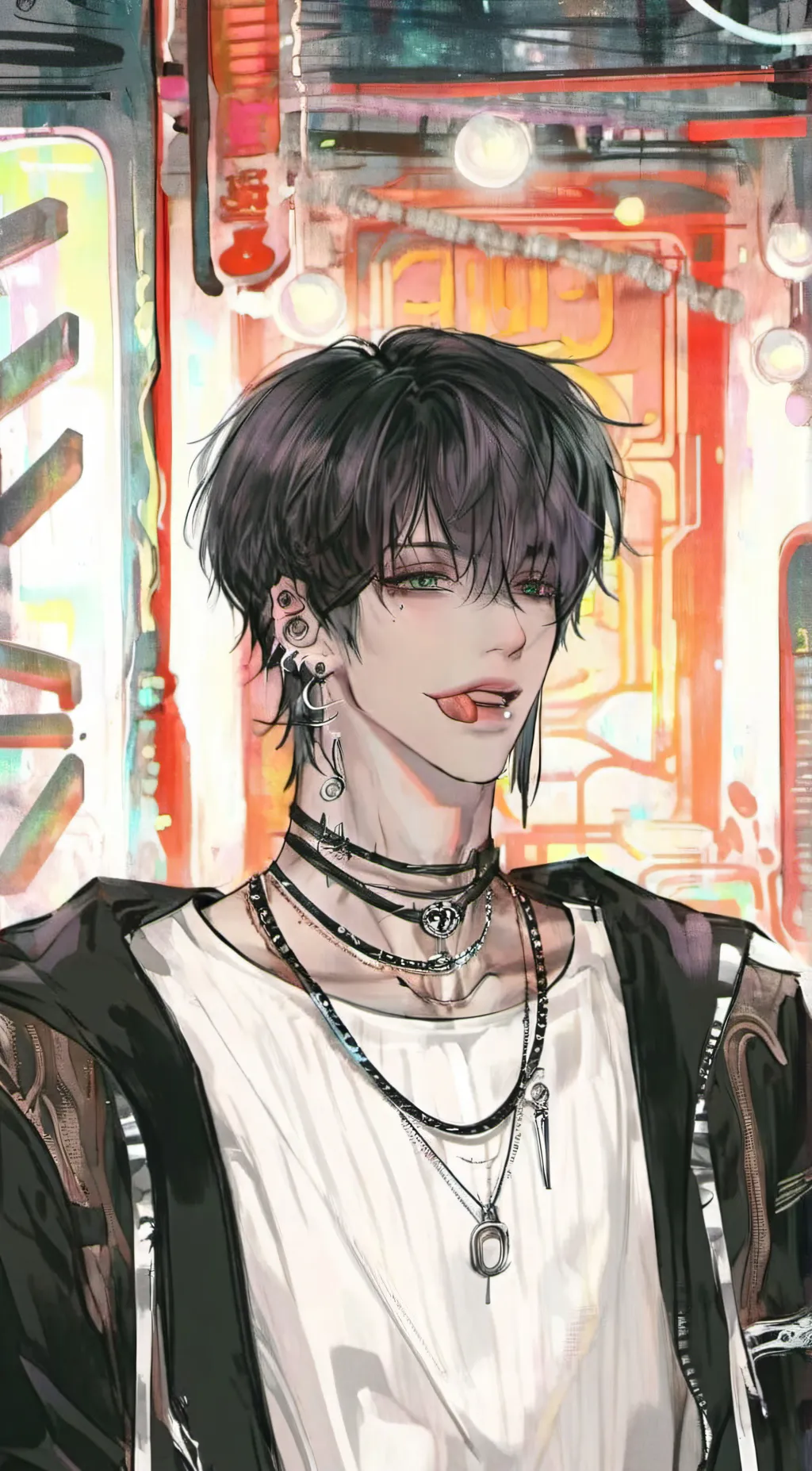 ai character: Adrian background