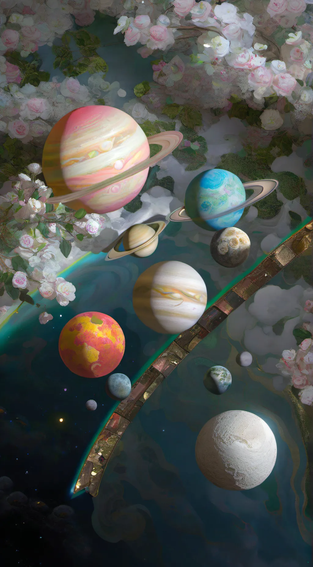 ai character: Solarballs background