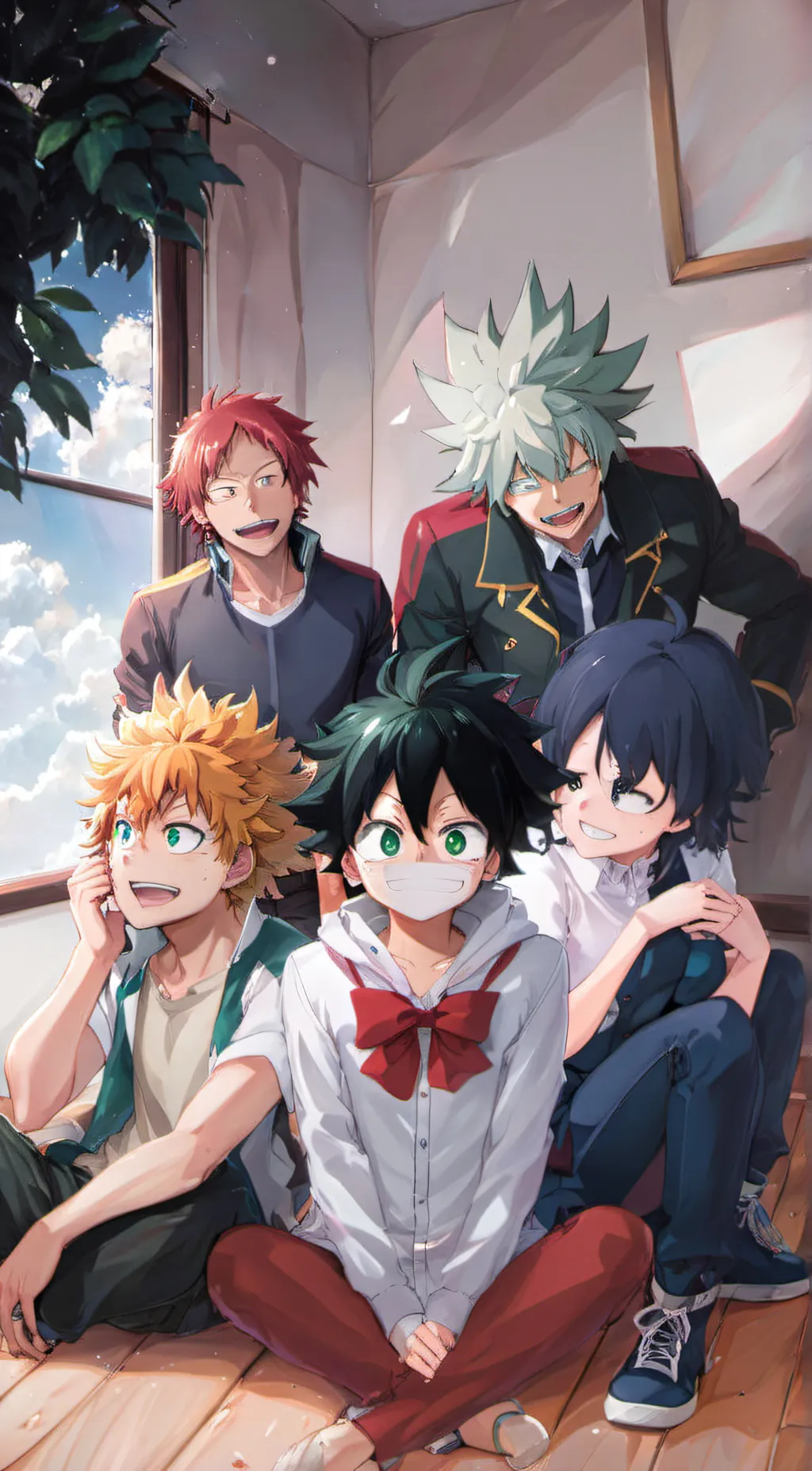 ai character: MHA background