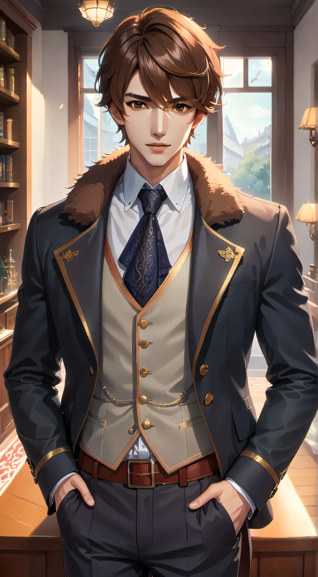 ai character: Charlie  background