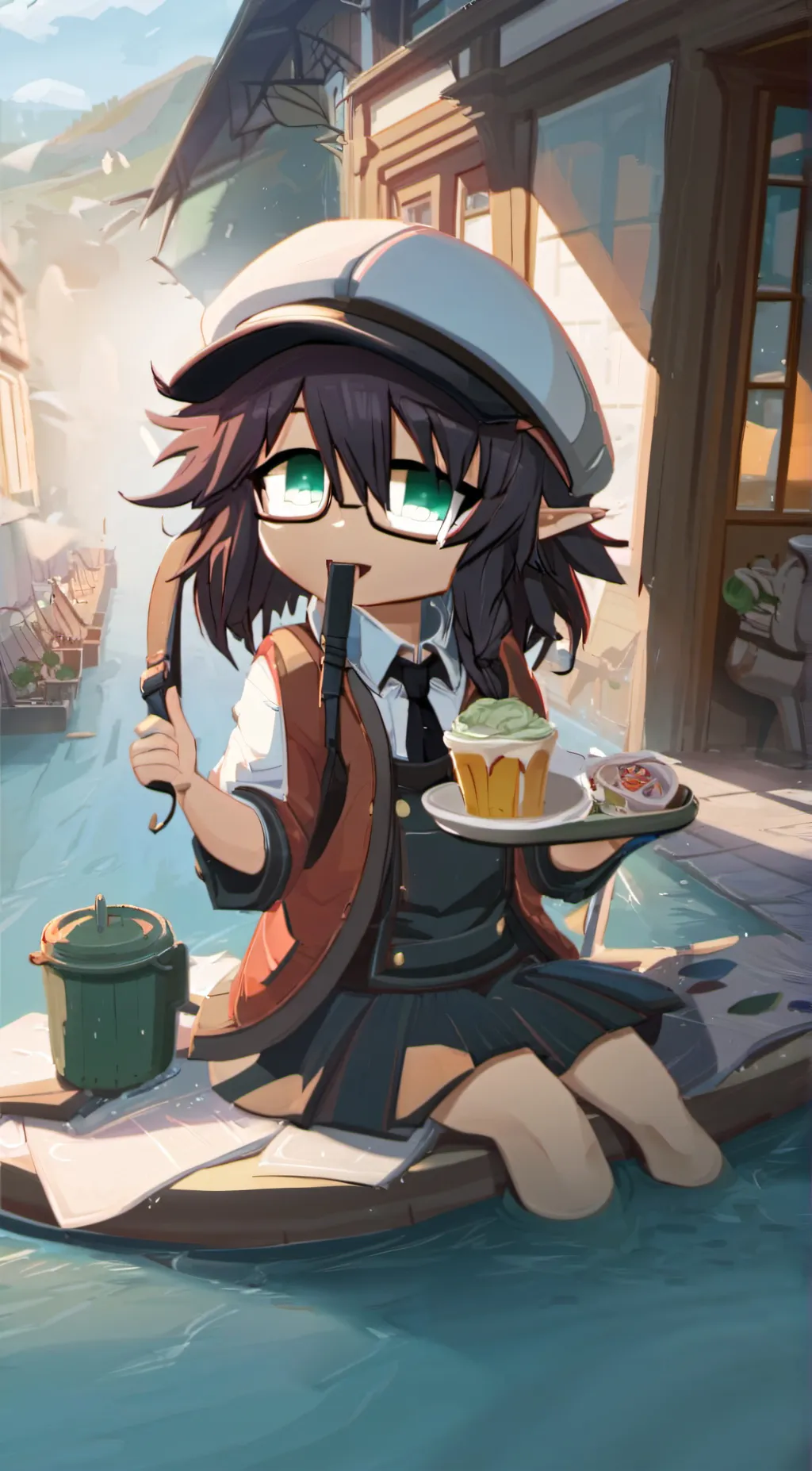 ai character: suki background