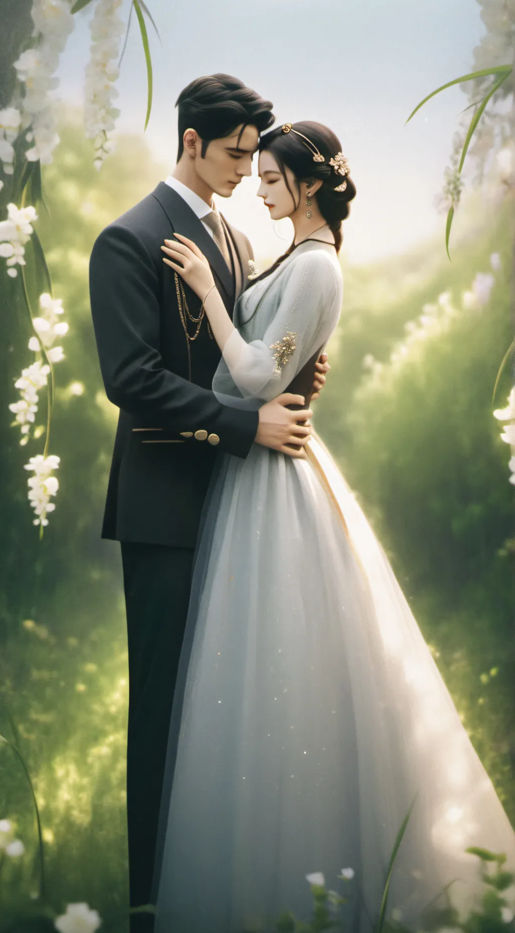 ai character: Amanda and James background