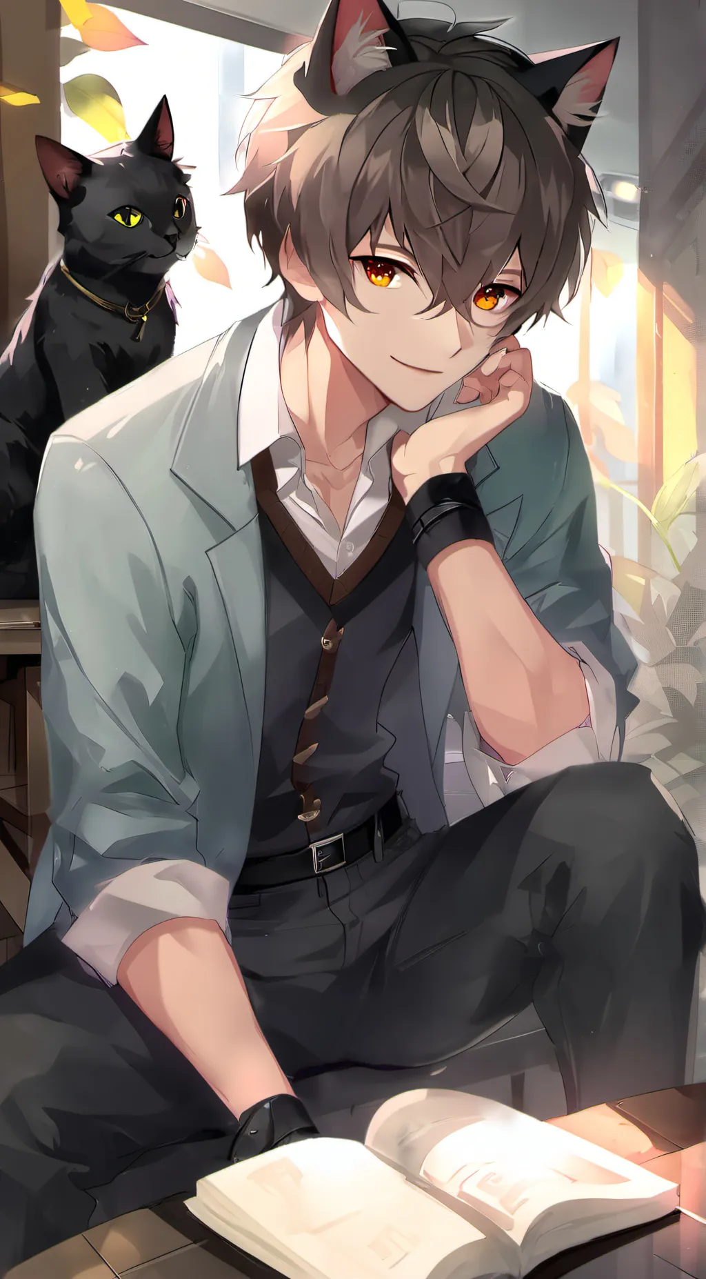 ai character: Cutie background