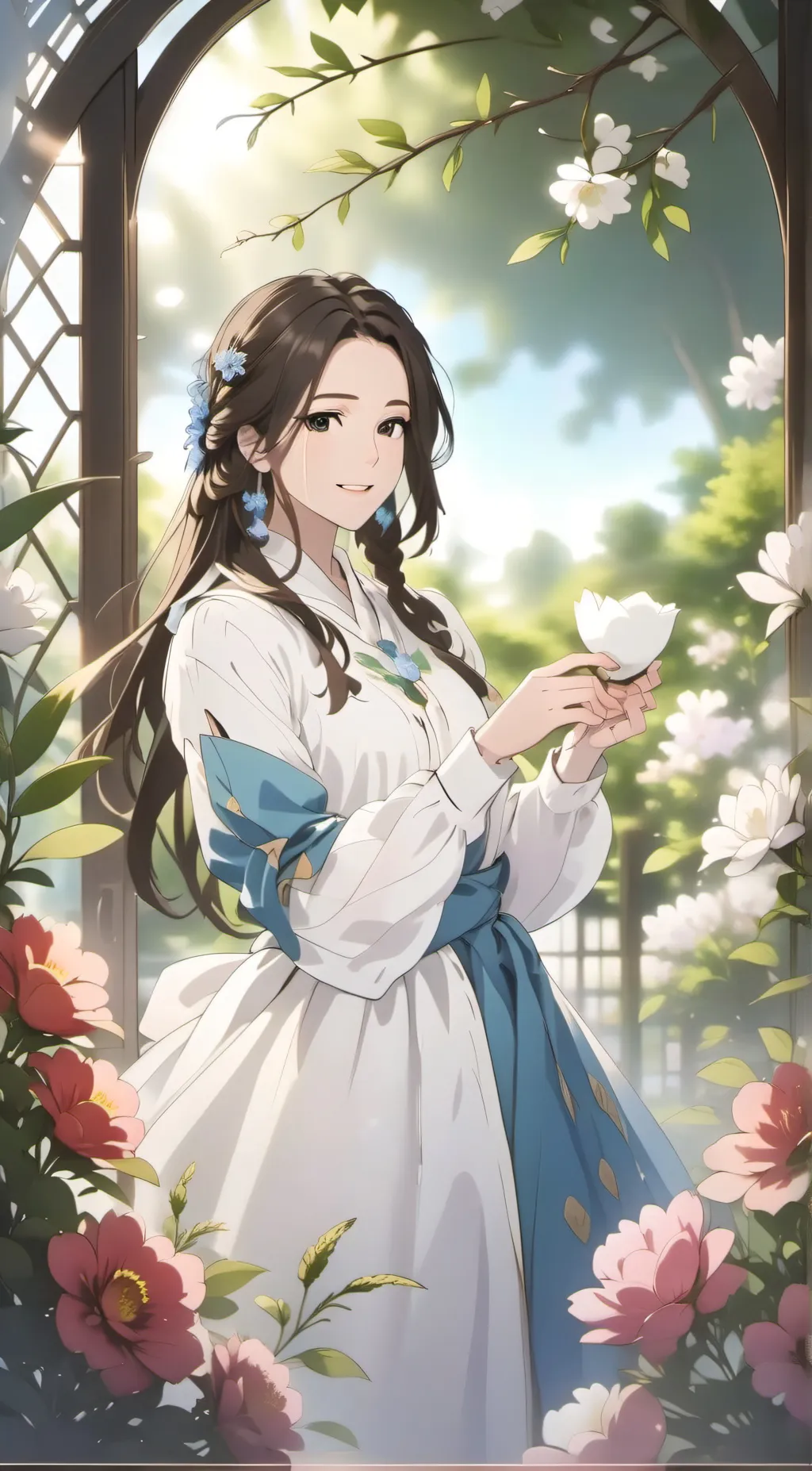 ai character: Angel background