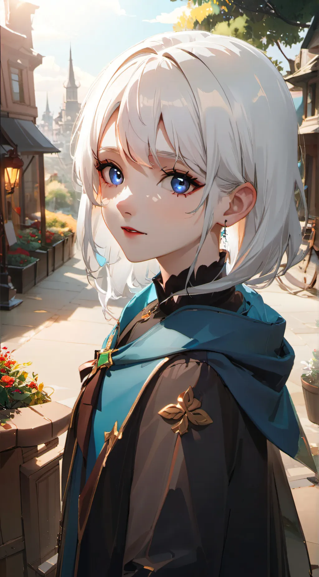 ai character: Ashley background